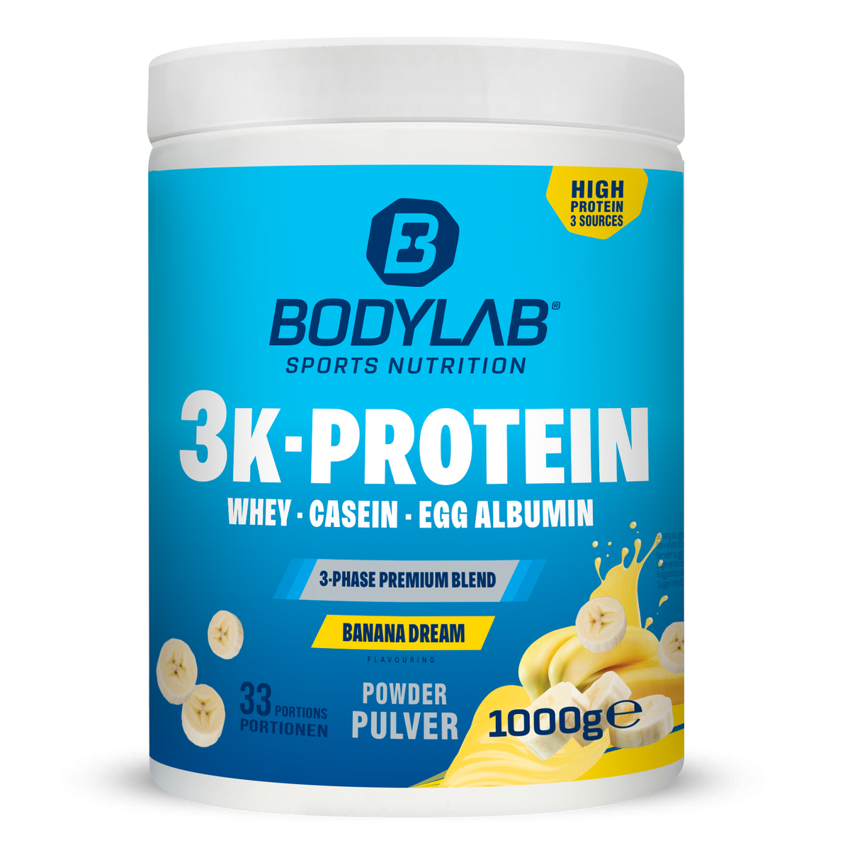 Protéines 3K (1000g)