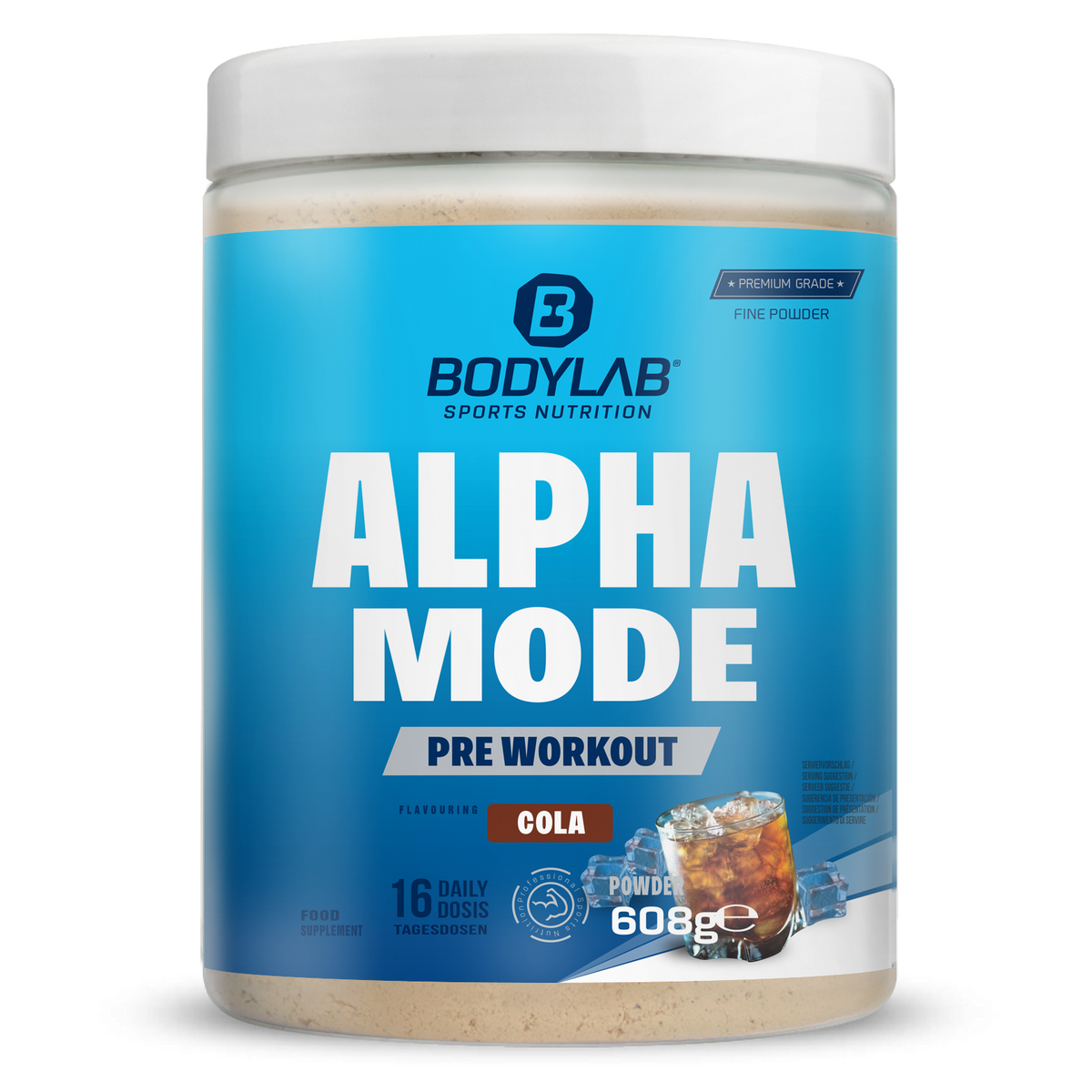 Pré-entraînement Alpha Mode Cola (608g)