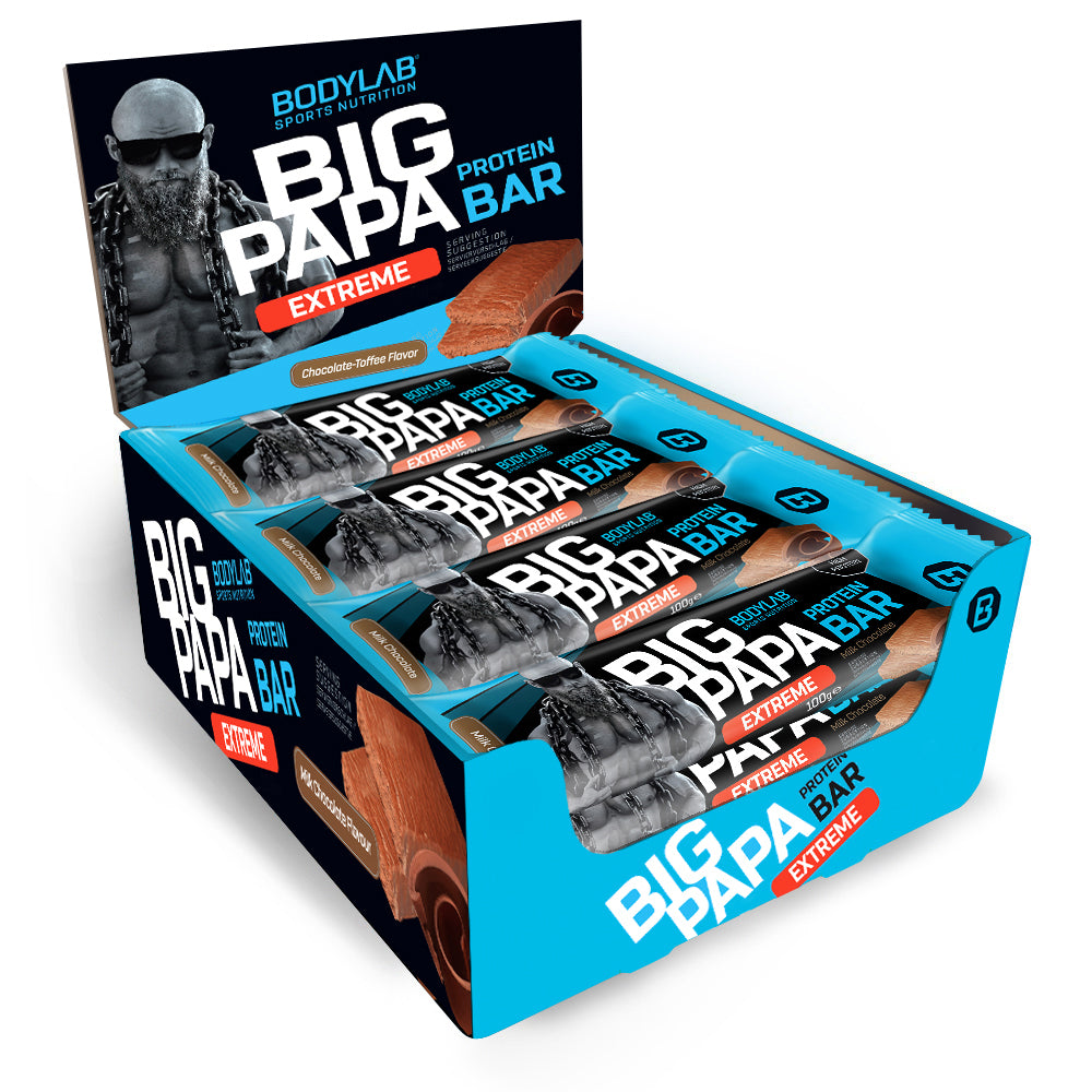 BIG PAPA Barre Protéinée 50% Extreme (12x100g)
