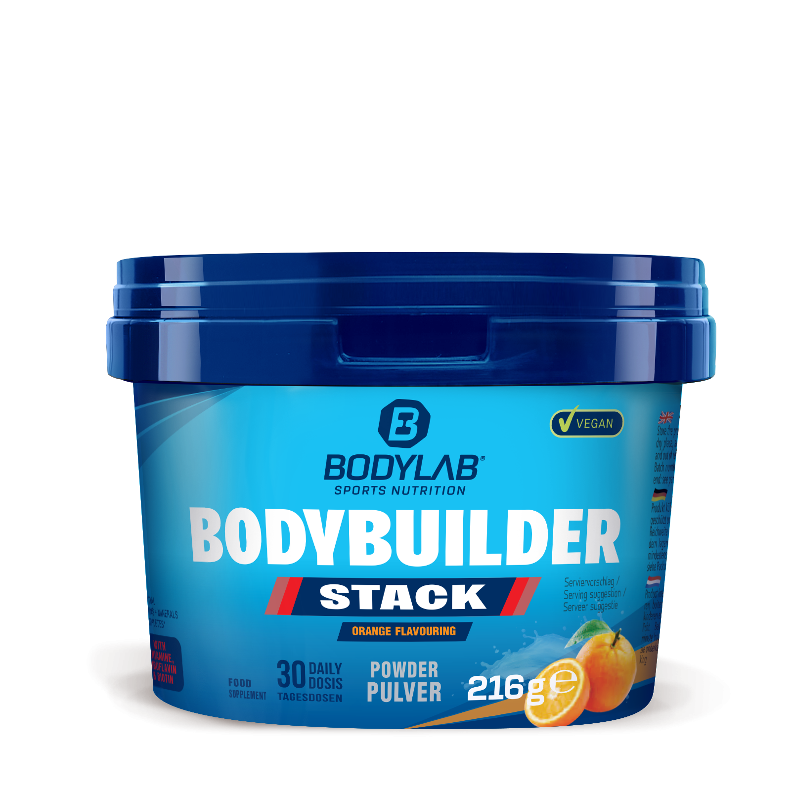 Bodybuilder Stack Powder (216g) Orange