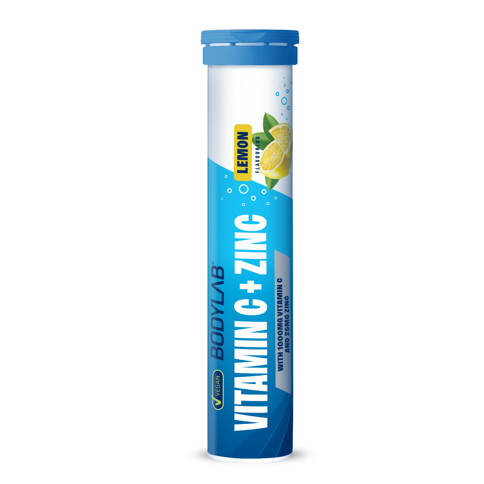Vitamin C + Zinc - 20 Brausetabletten - Lemon Flavouring