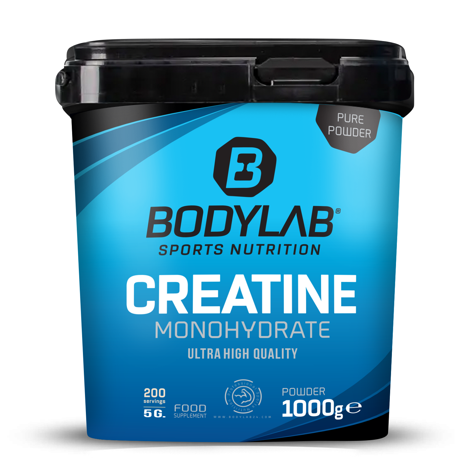 BODYLAB Creatine Monohydrate - 100% Pure Powder (1000g) - Default Title