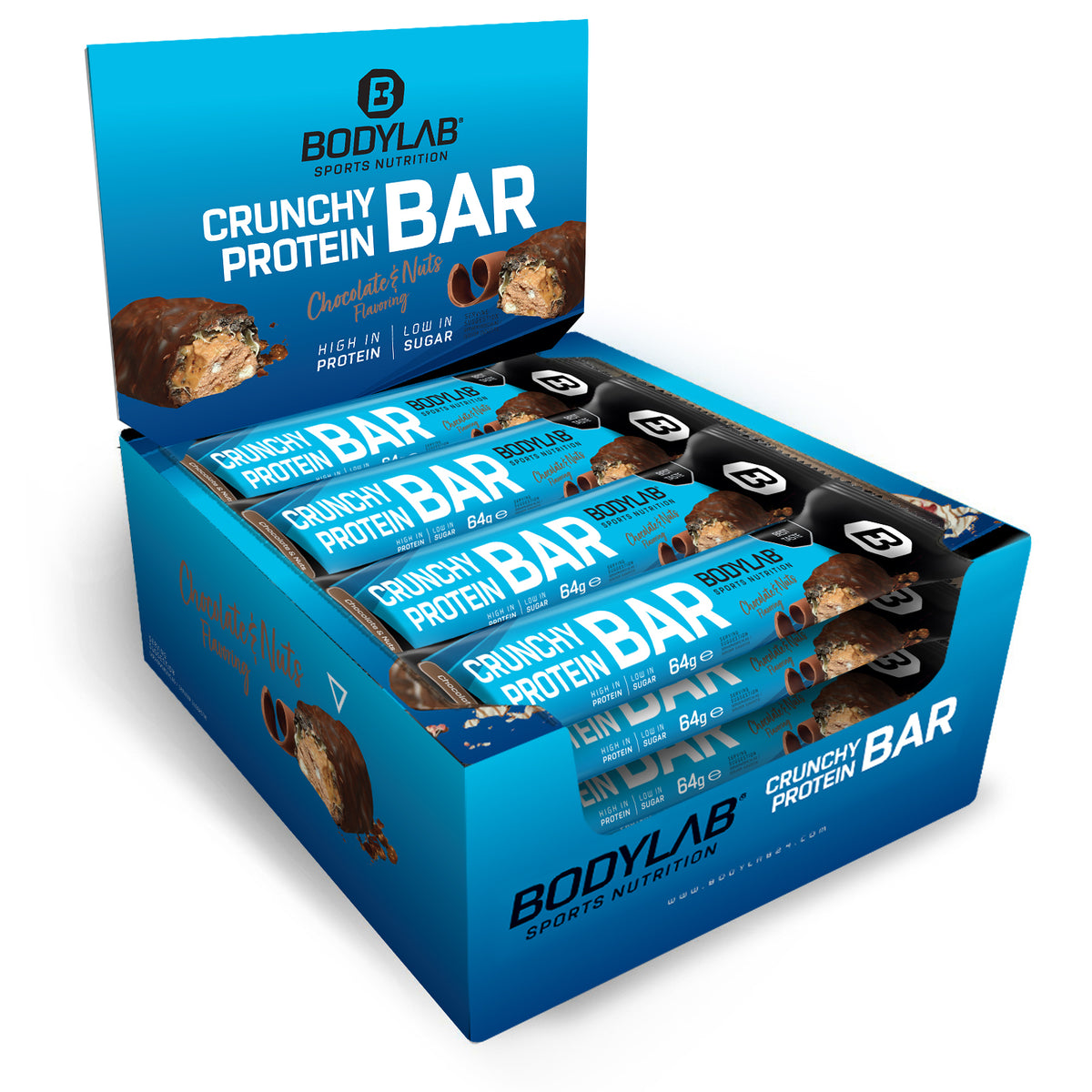 Barre protéinée croustillante (12x64g)