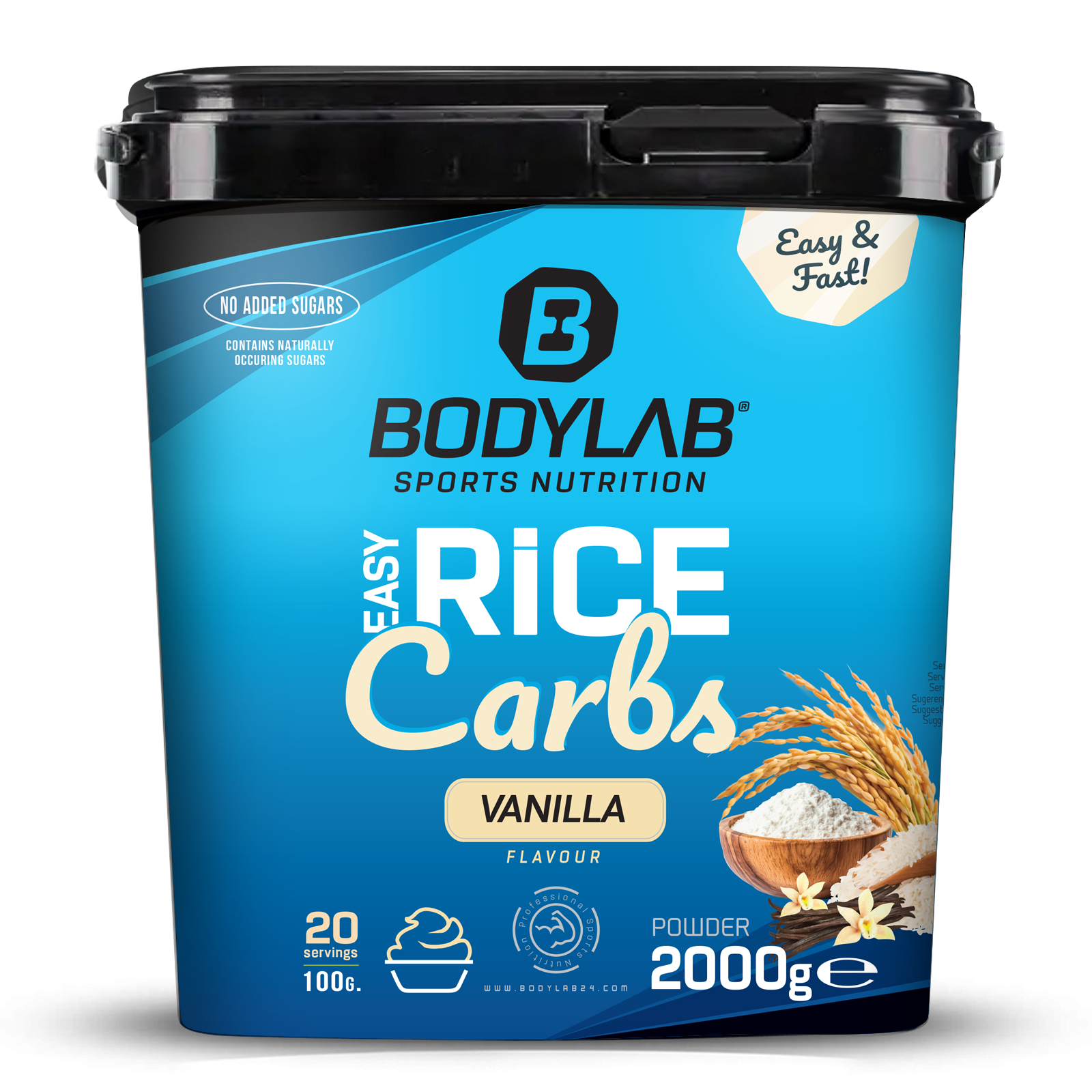 Glucides de riz faciles (2000g)