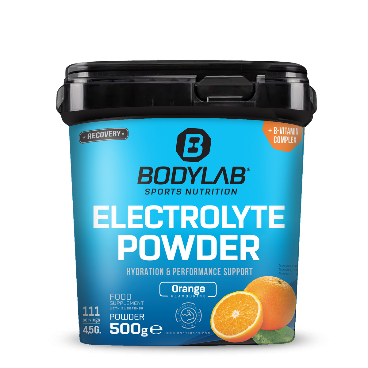 Poudre d'électrolytes (500g) - Arôme Orange
