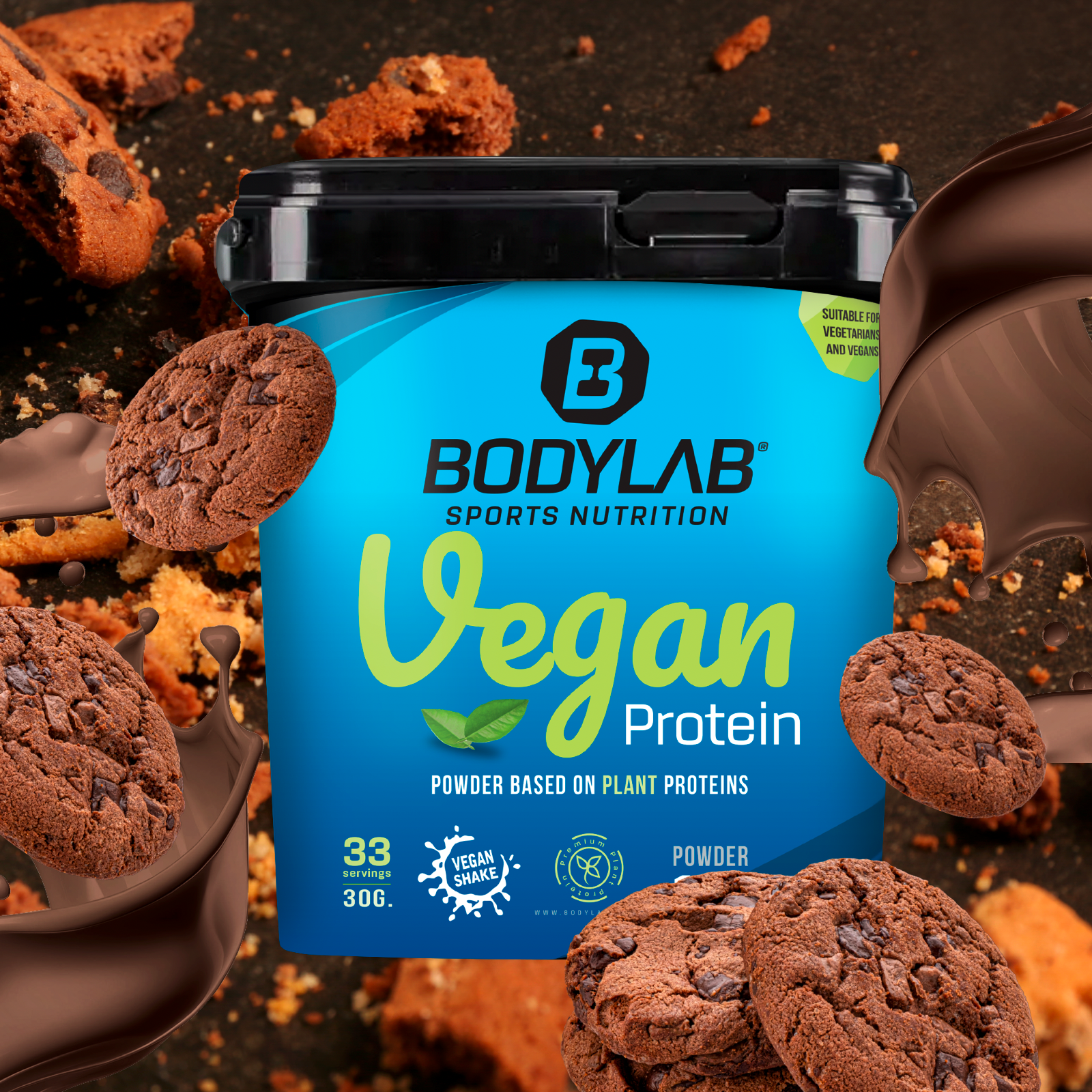 #Geschmack_Chunky Dark Cookie Crumble