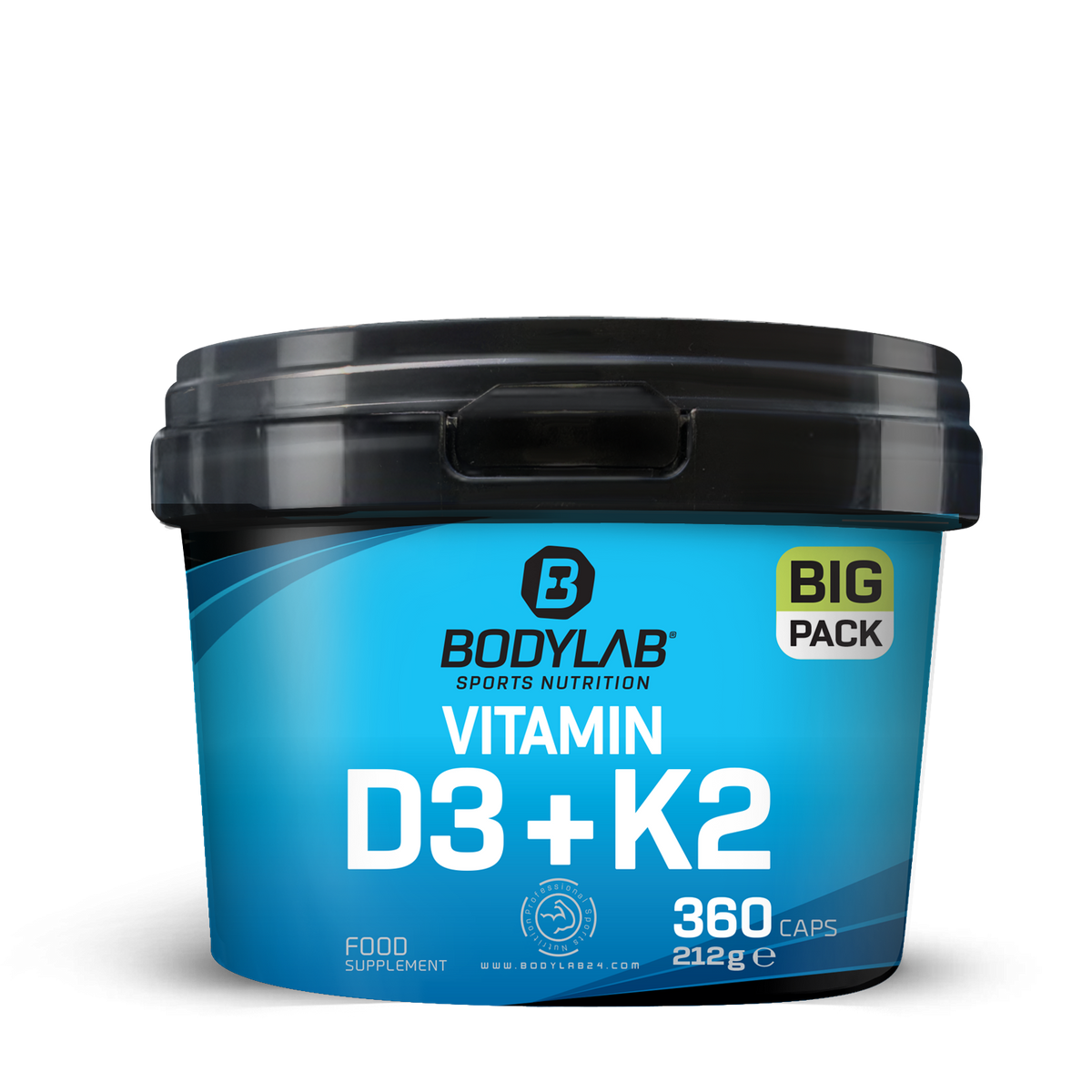 BIG PACK Vitamine D3 + K2 (360 gélules)
