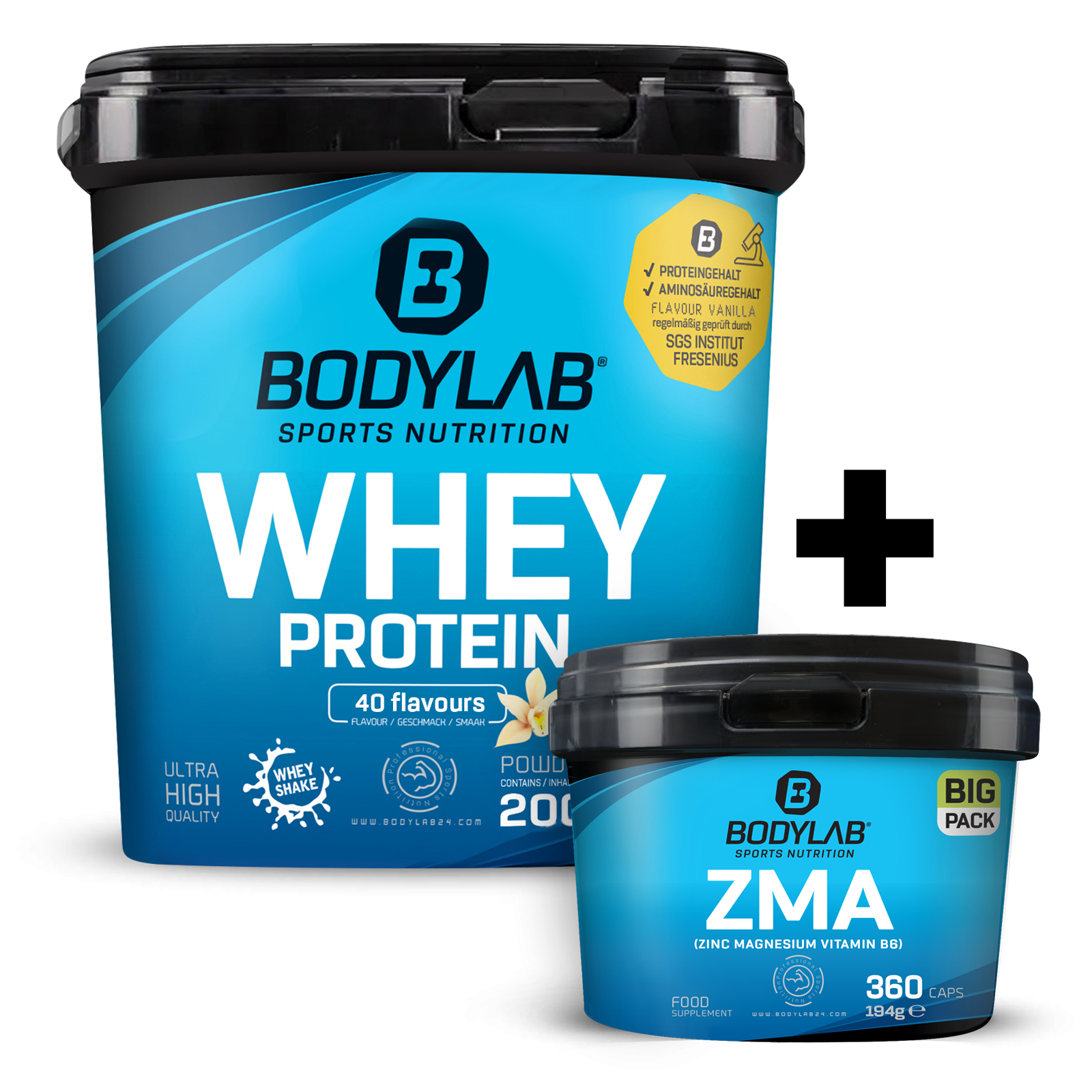 Whey + BIG PACK ZMA (360 Kapseln)