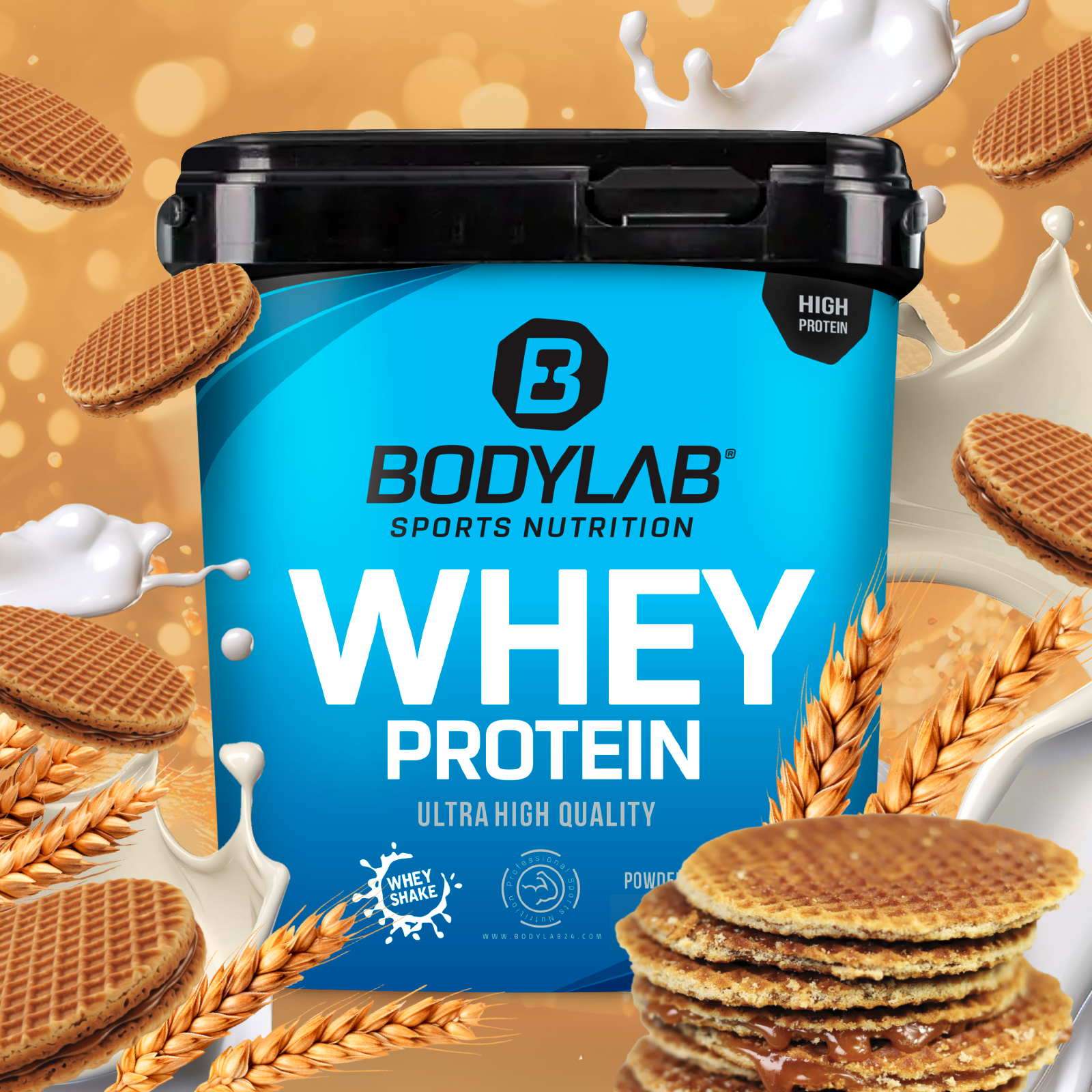Whey Protein - SALE (2000g) Stroopwafel (Honey/Syrup waffle)