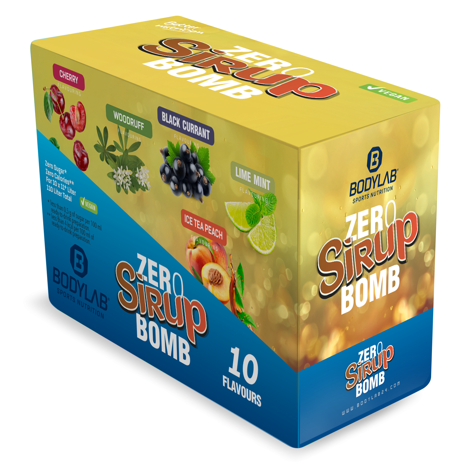 ZERO Sirup BOMB Bestseller Box (10x95ml)