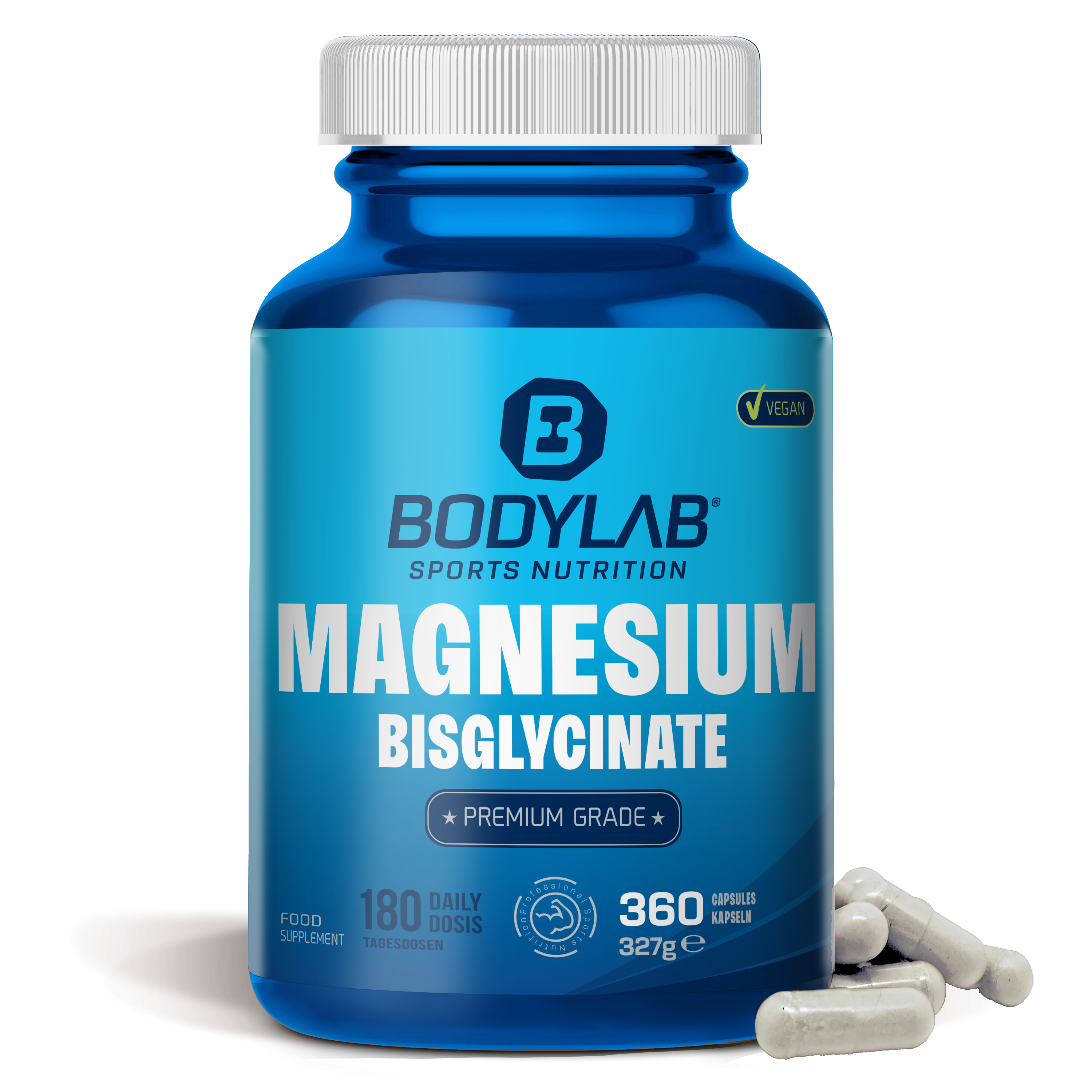 Bisglycinate de magnésium (360 gélules)