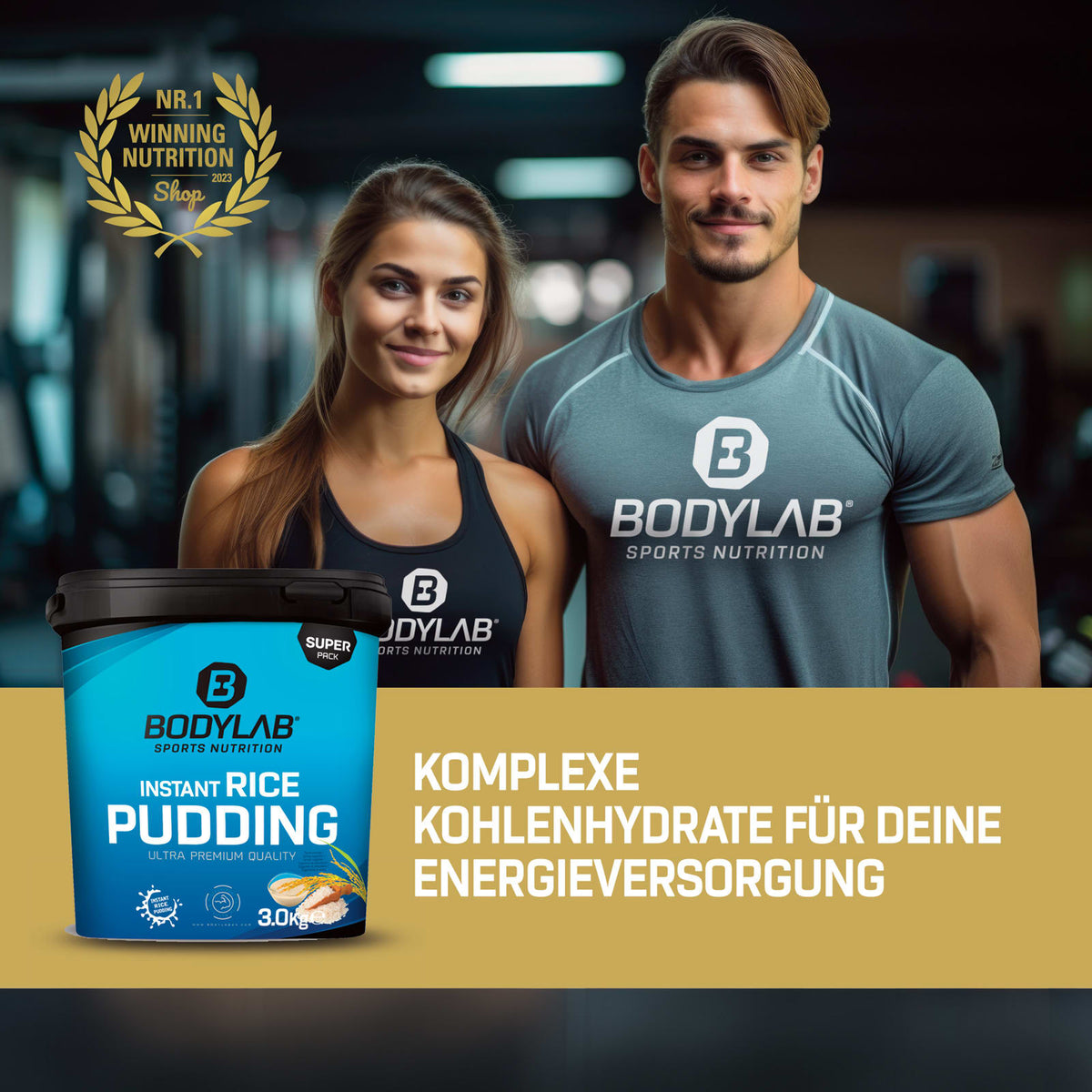 Pudding de riz instantané (2x3000g)