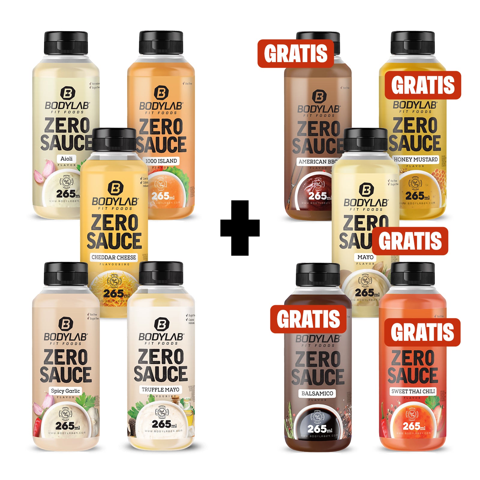 5 + 5 Zero Saucen Aktion