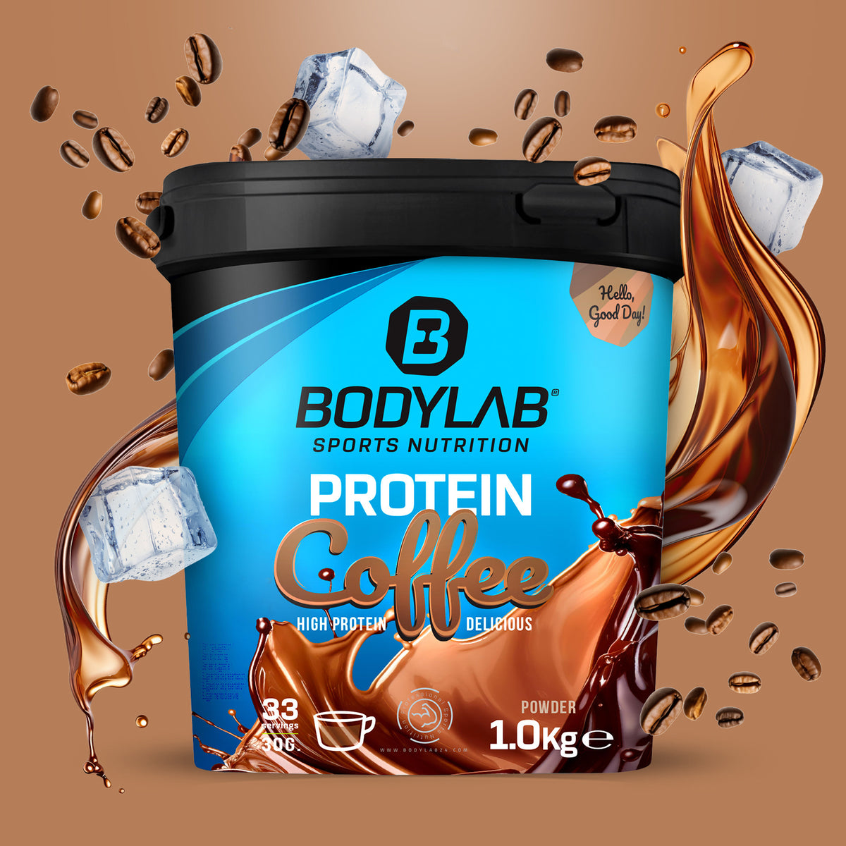 Protein Coffee (1000g) Kaffee-Decafe (entkoffeiniert)