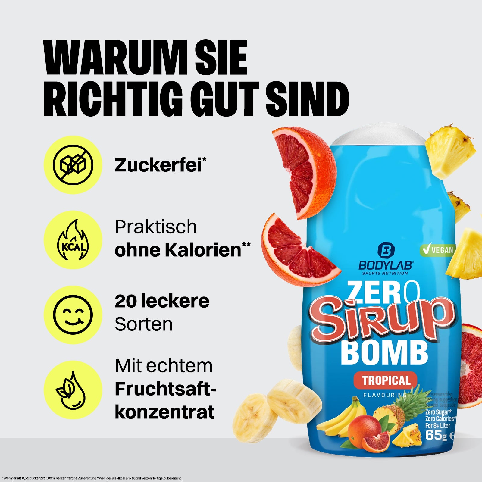 Sirop ZERO BOMB (65ml)