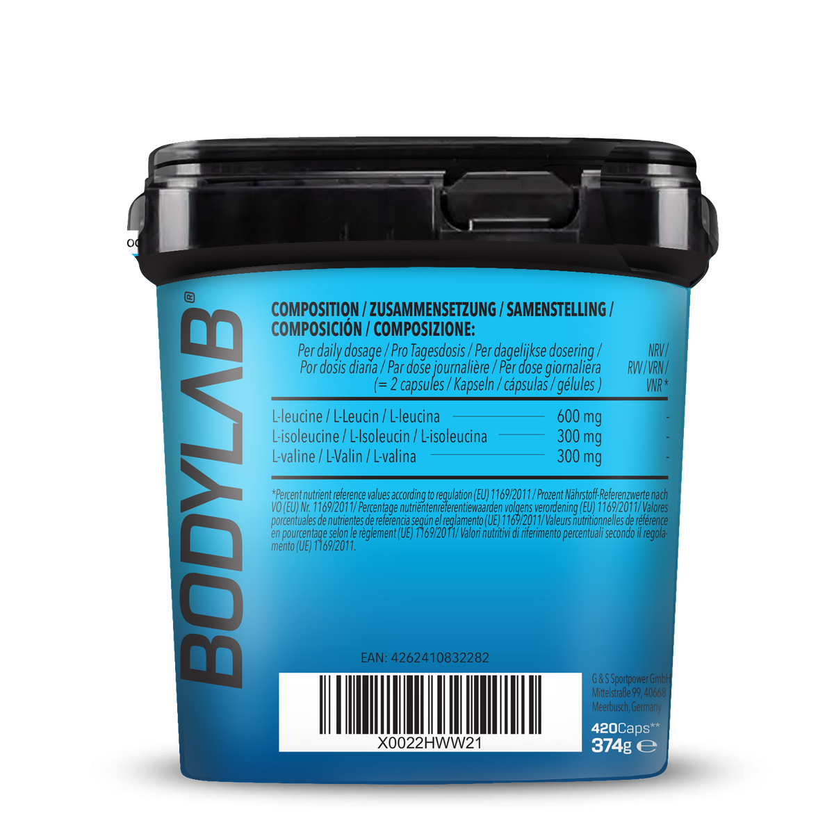 GRAND PACK BCAA (420 gélules)
