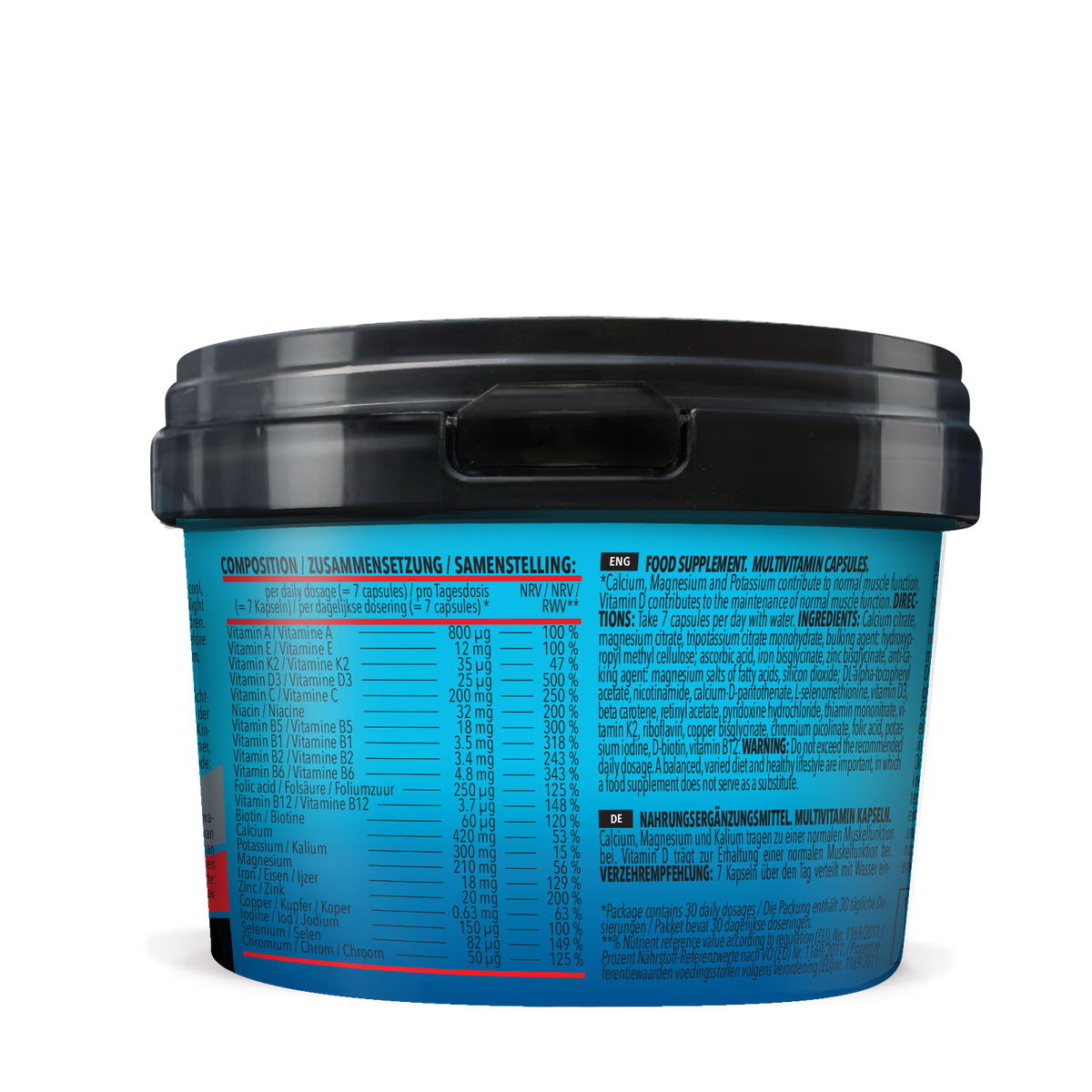 Stack pour bodybuilders (210 capsules)