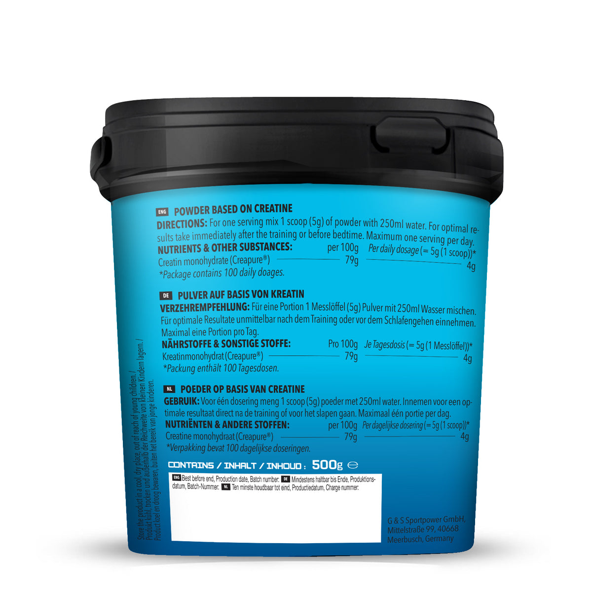 Boisson Créatine Creapure® (500g)
