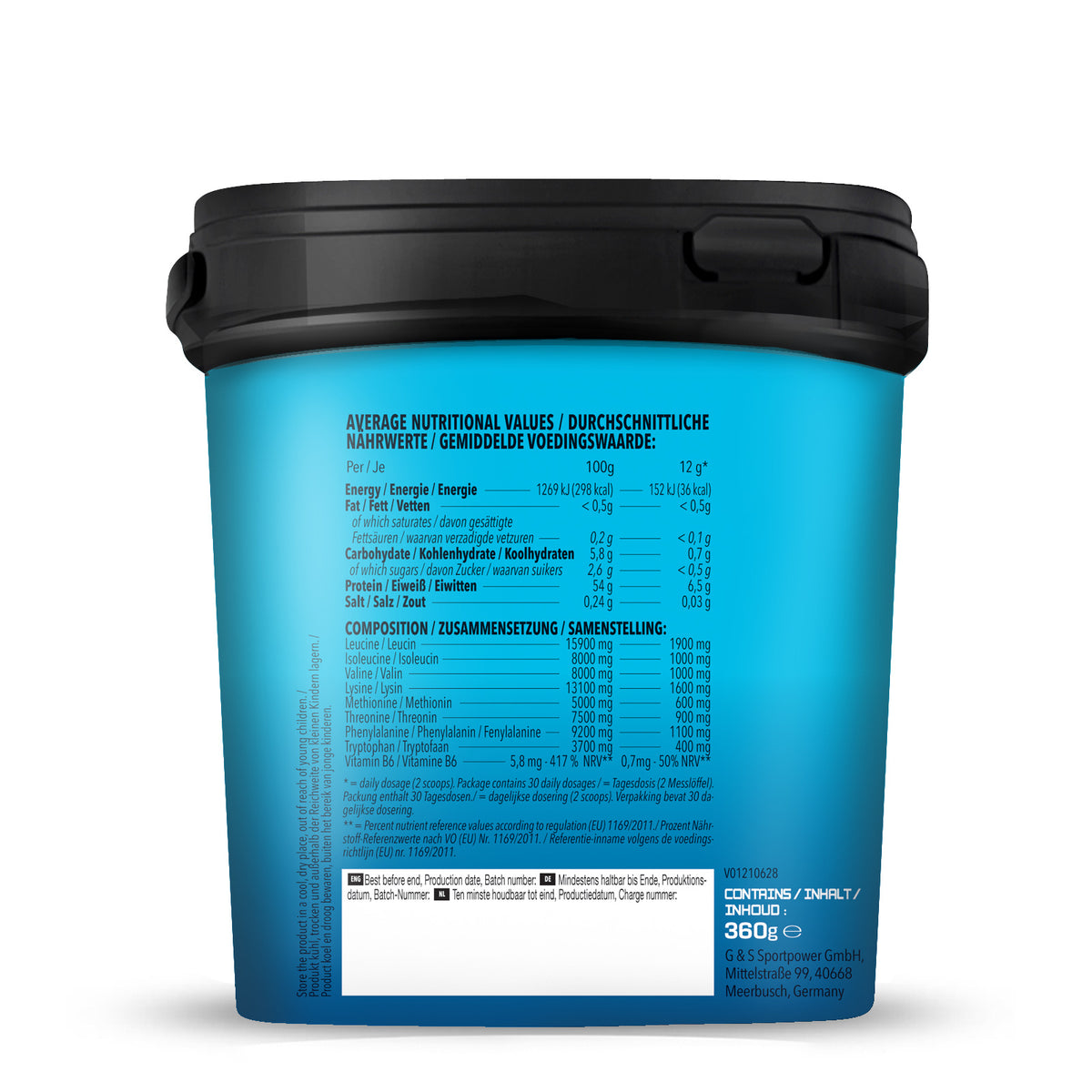 EAA Essential Amino Acids (360g) Fruchtmix