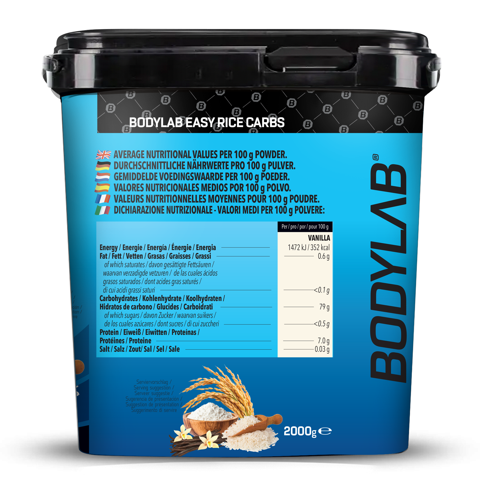 Easy Rice Carbs (2000g)