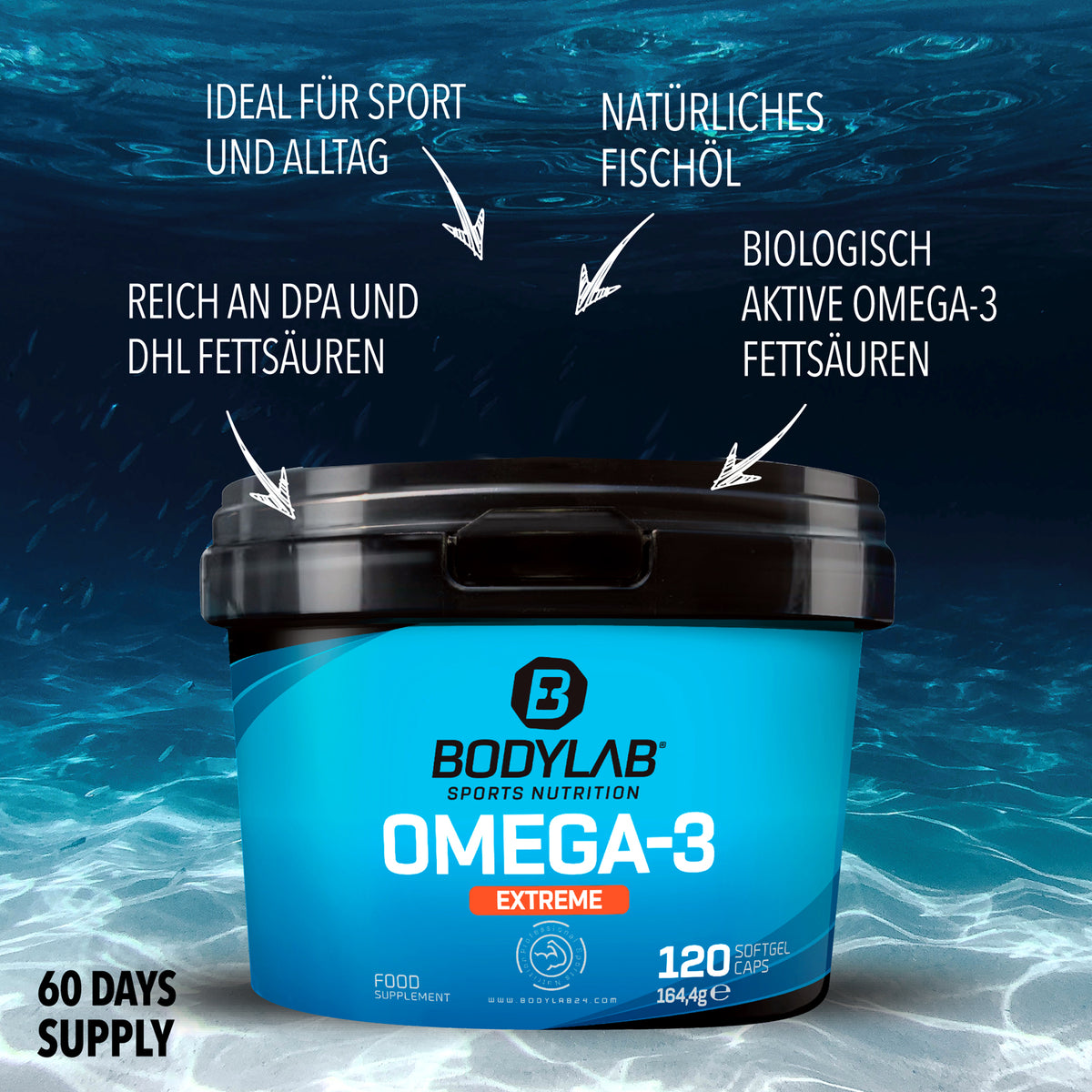 Oméga-3 Extrême (120 gélules)