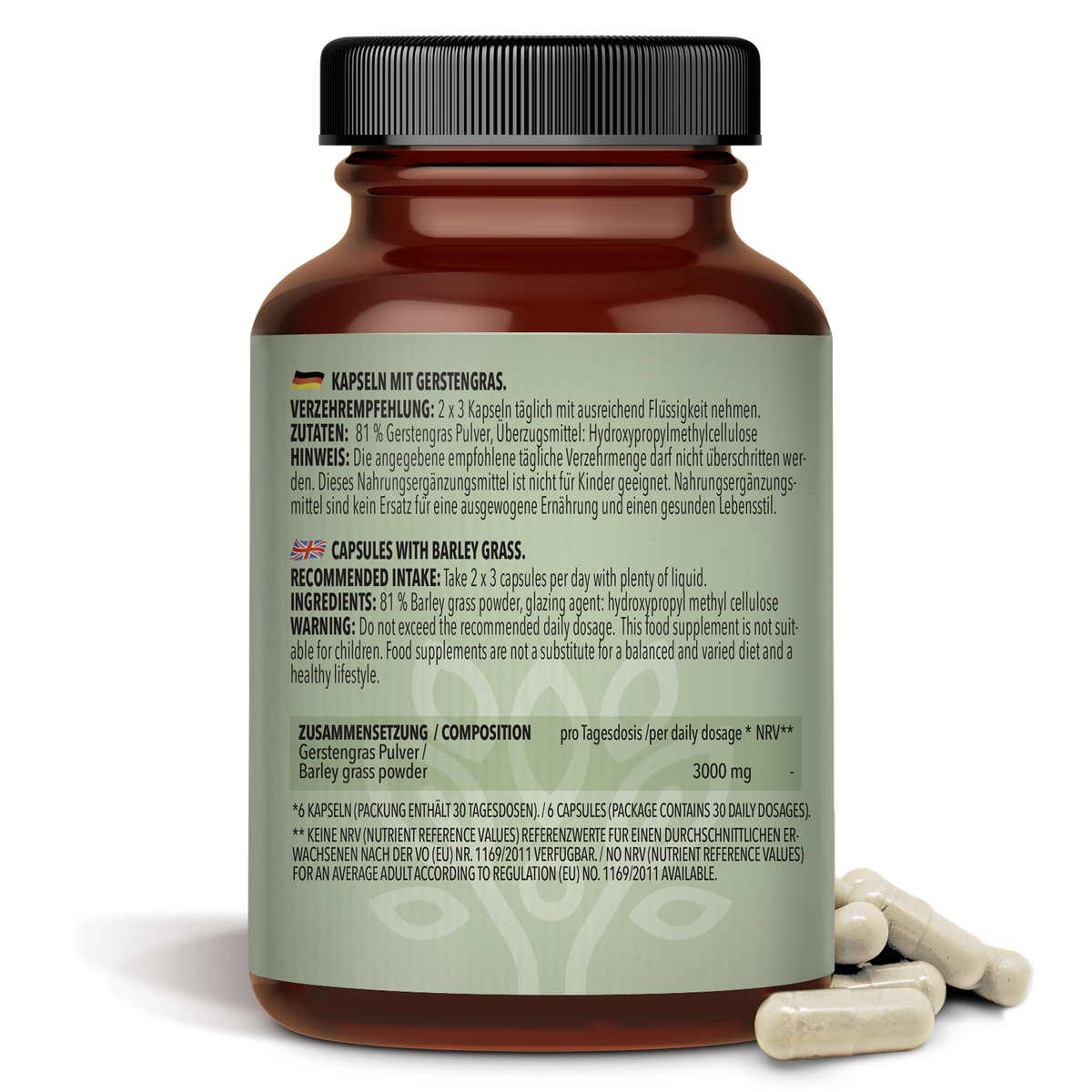 Herbe d'orge (180 capsules)