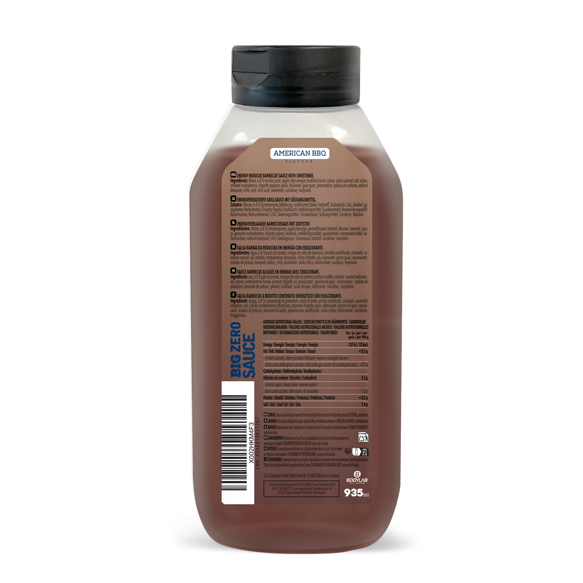 Sauce BIG ZERO (935 ml)