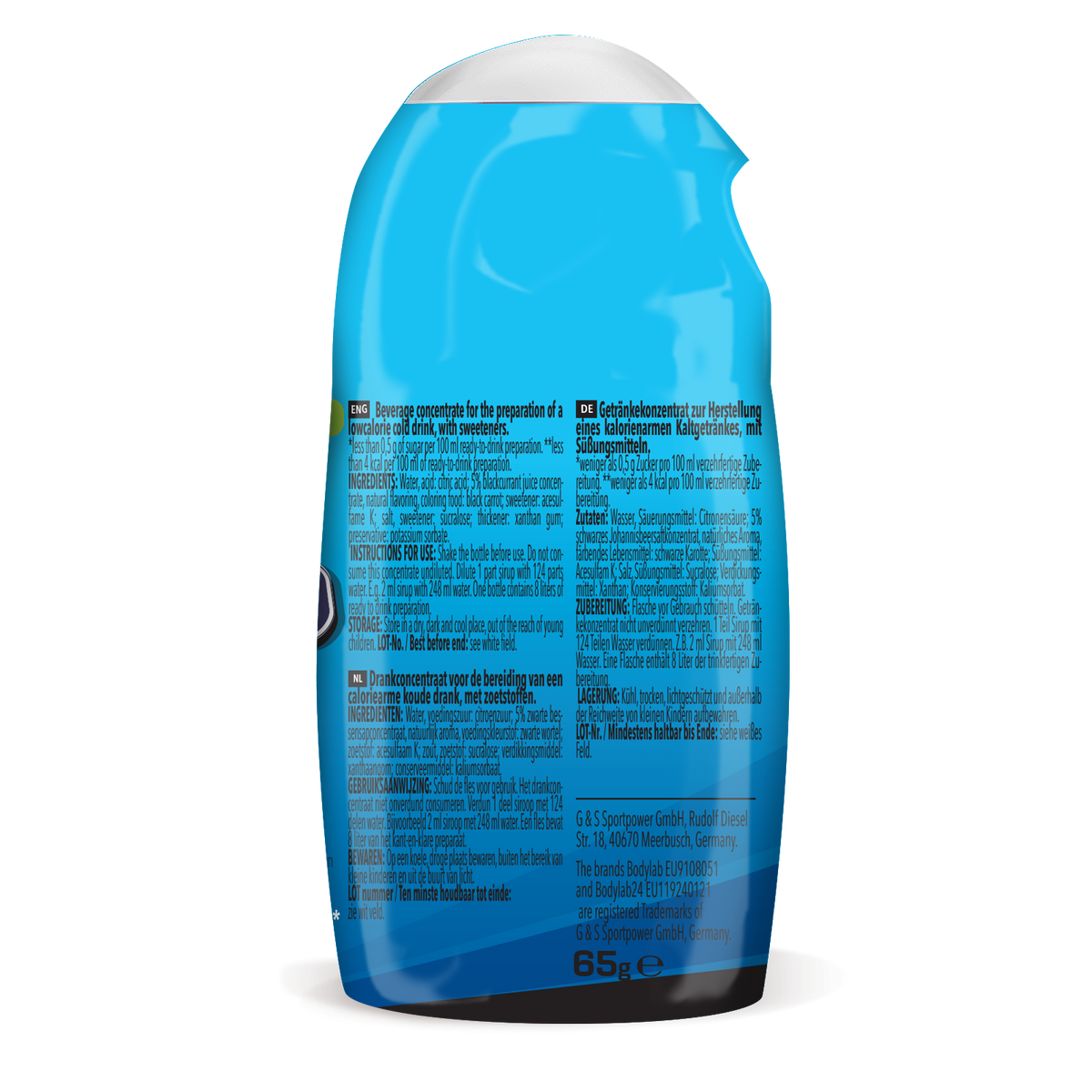 Sirop ZERO BOMB (65ml)