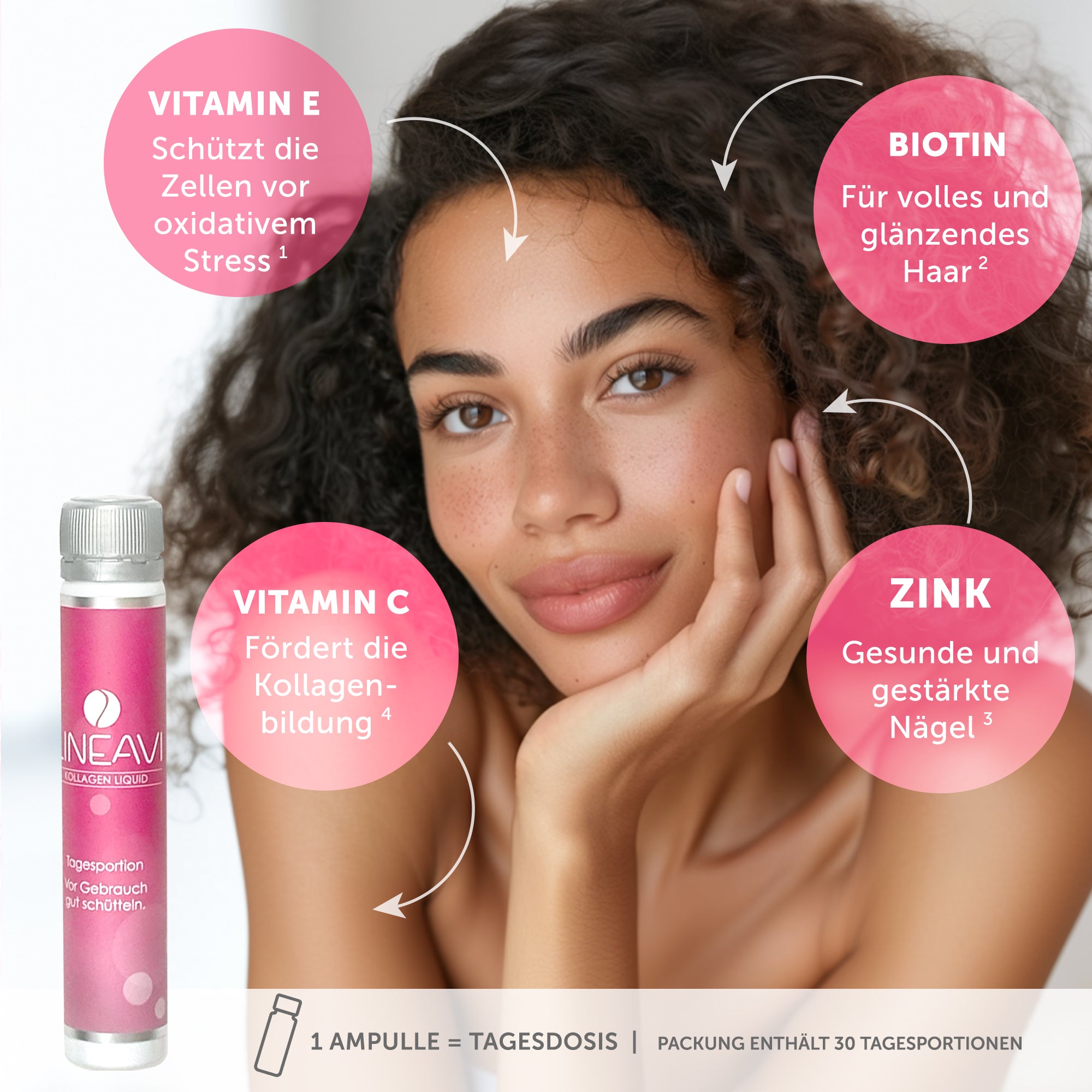 Kollagen Liquid (30x25ml Trinkfläschchen)