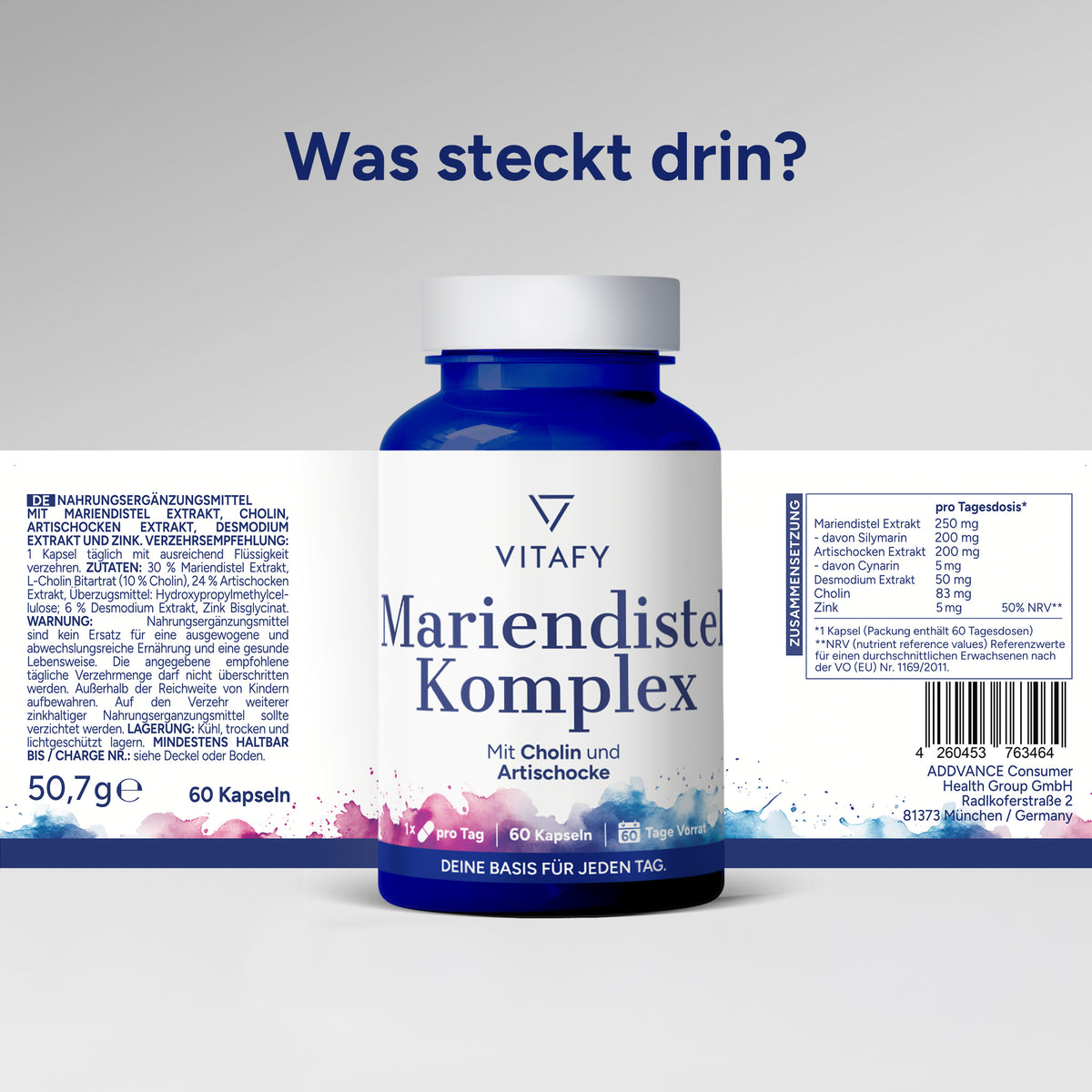 Mariendistel Komplex (60 Kapseln)