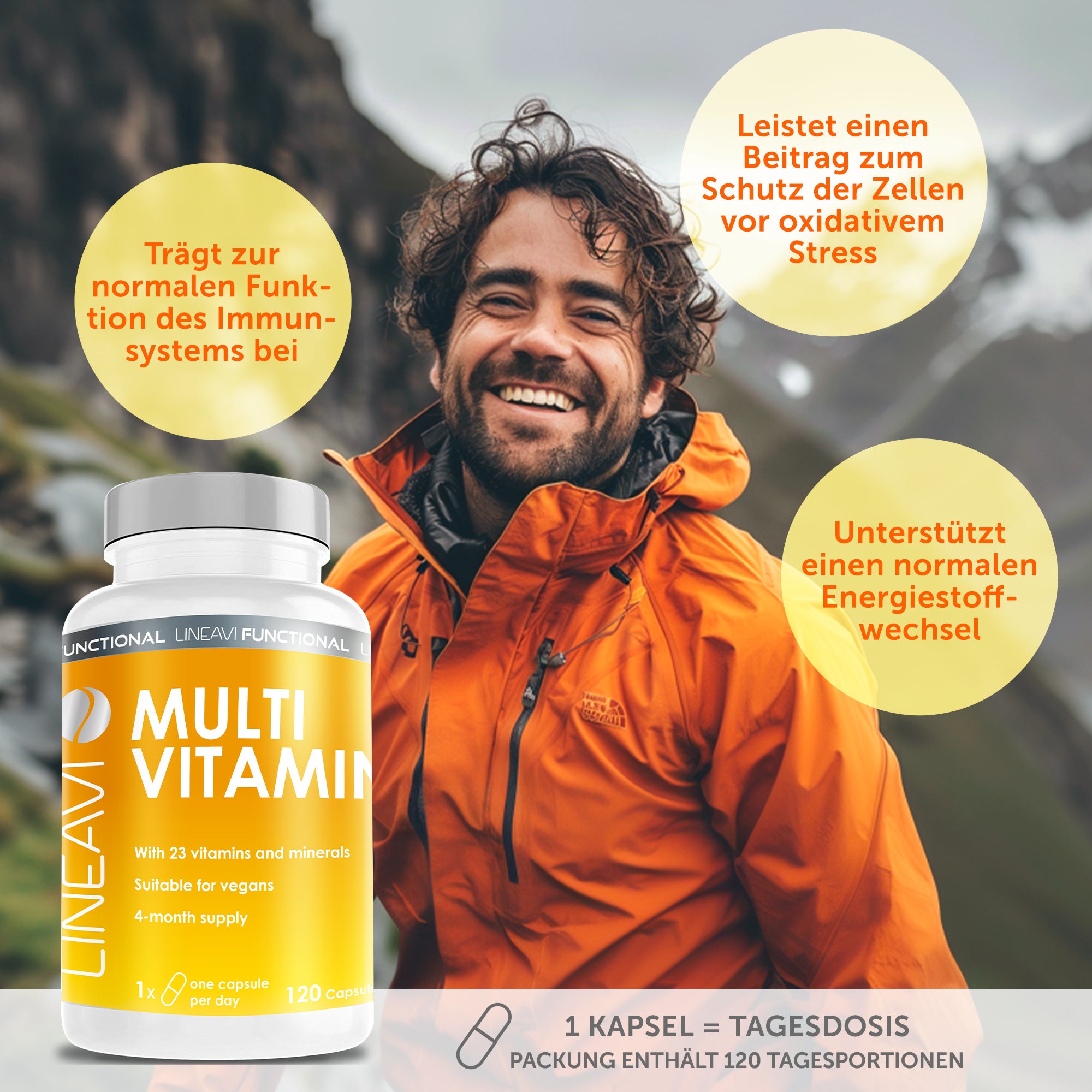 Multivitamin (120 Kapseln)