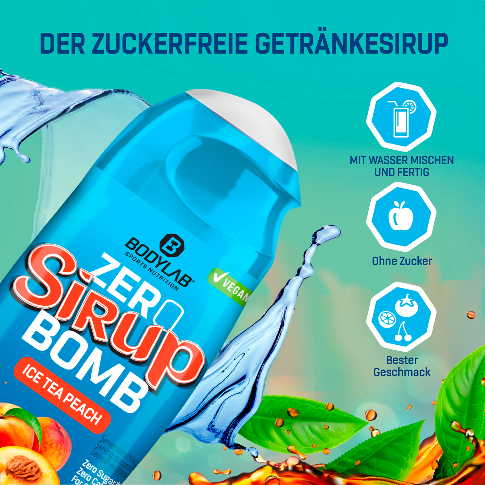 5Für2 Diet-Powerpack mit Gratis Creatine Powder + Zero Sirup Bomb Mix + Omega-3