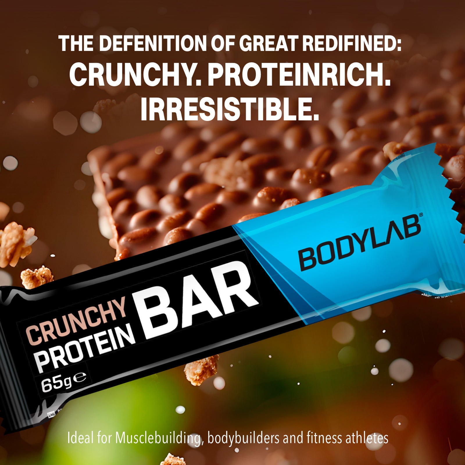 3 x Crunchy Protein Bar Deluxe (12x65g chacun)