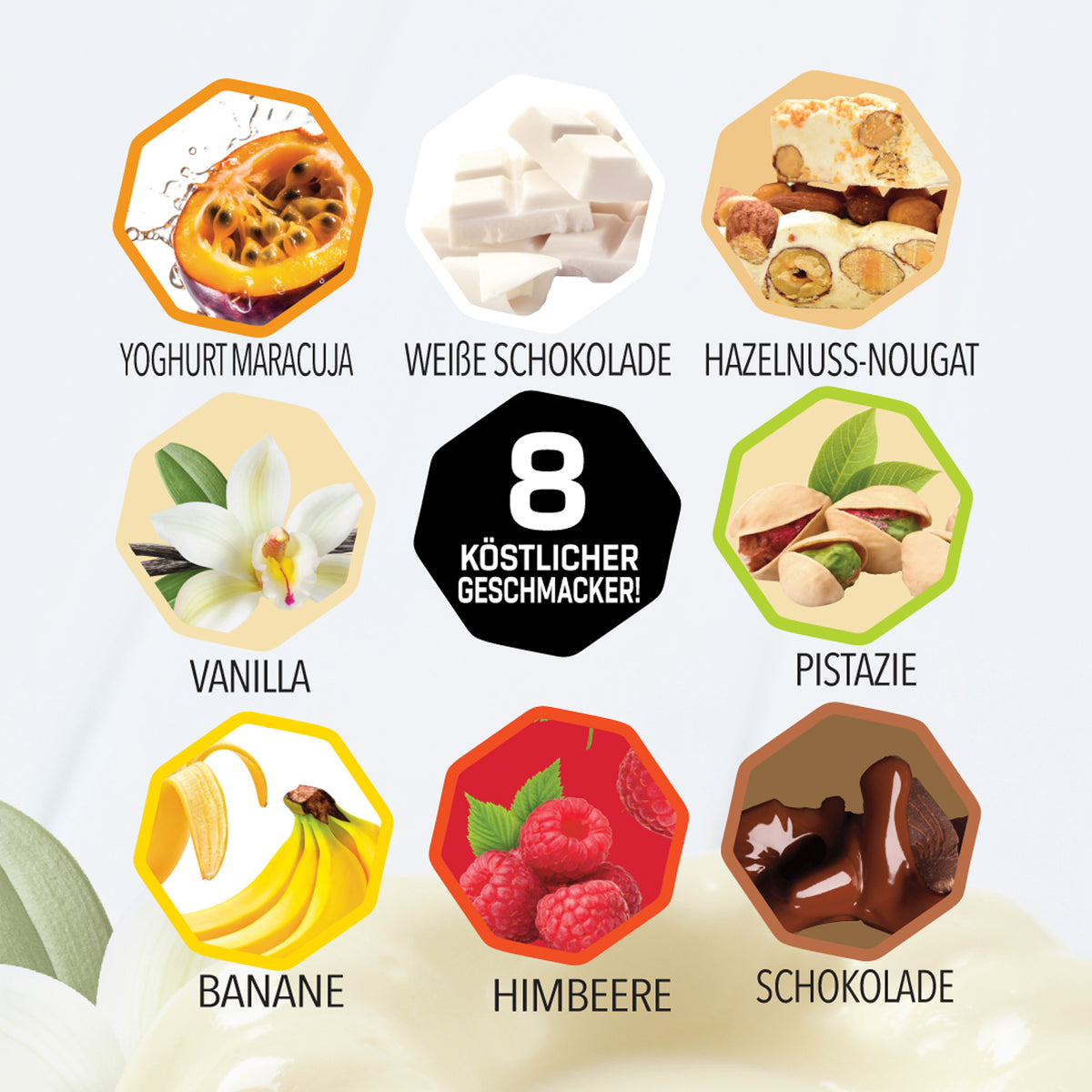 2 x pudding protéiné (1000g)