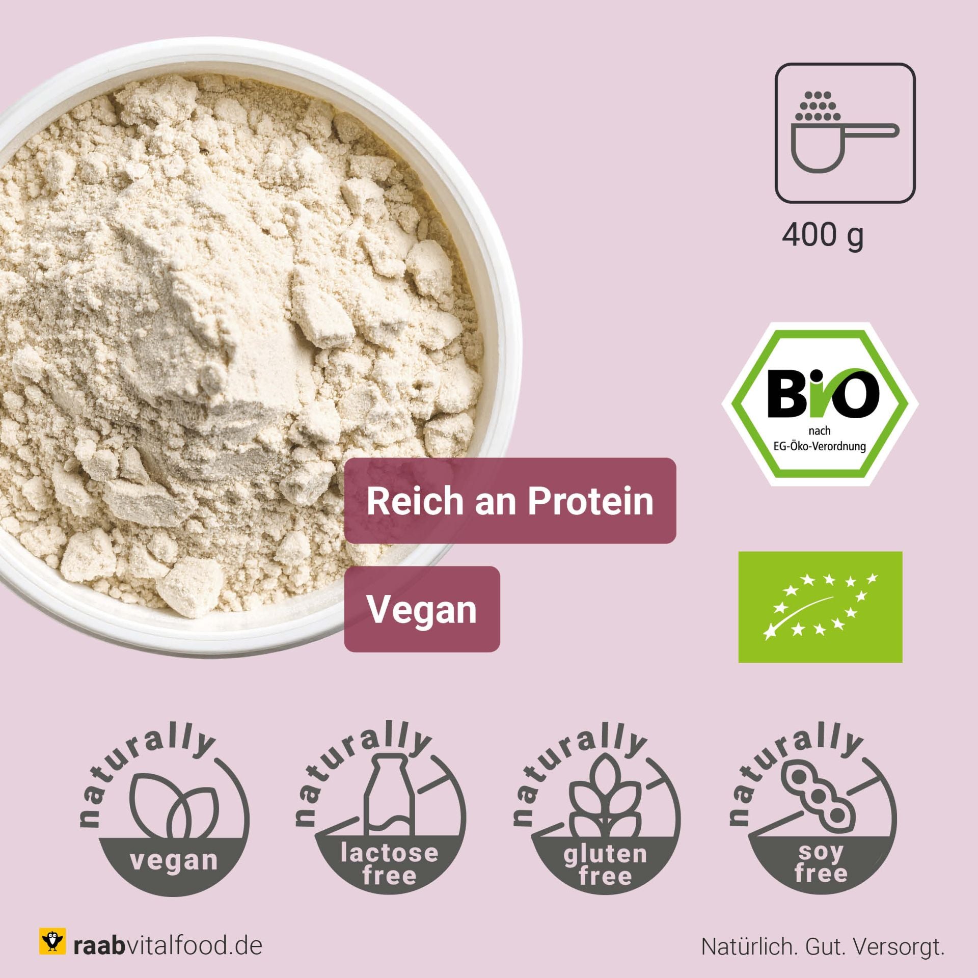 Bio Reis Protein Pulver (400g)