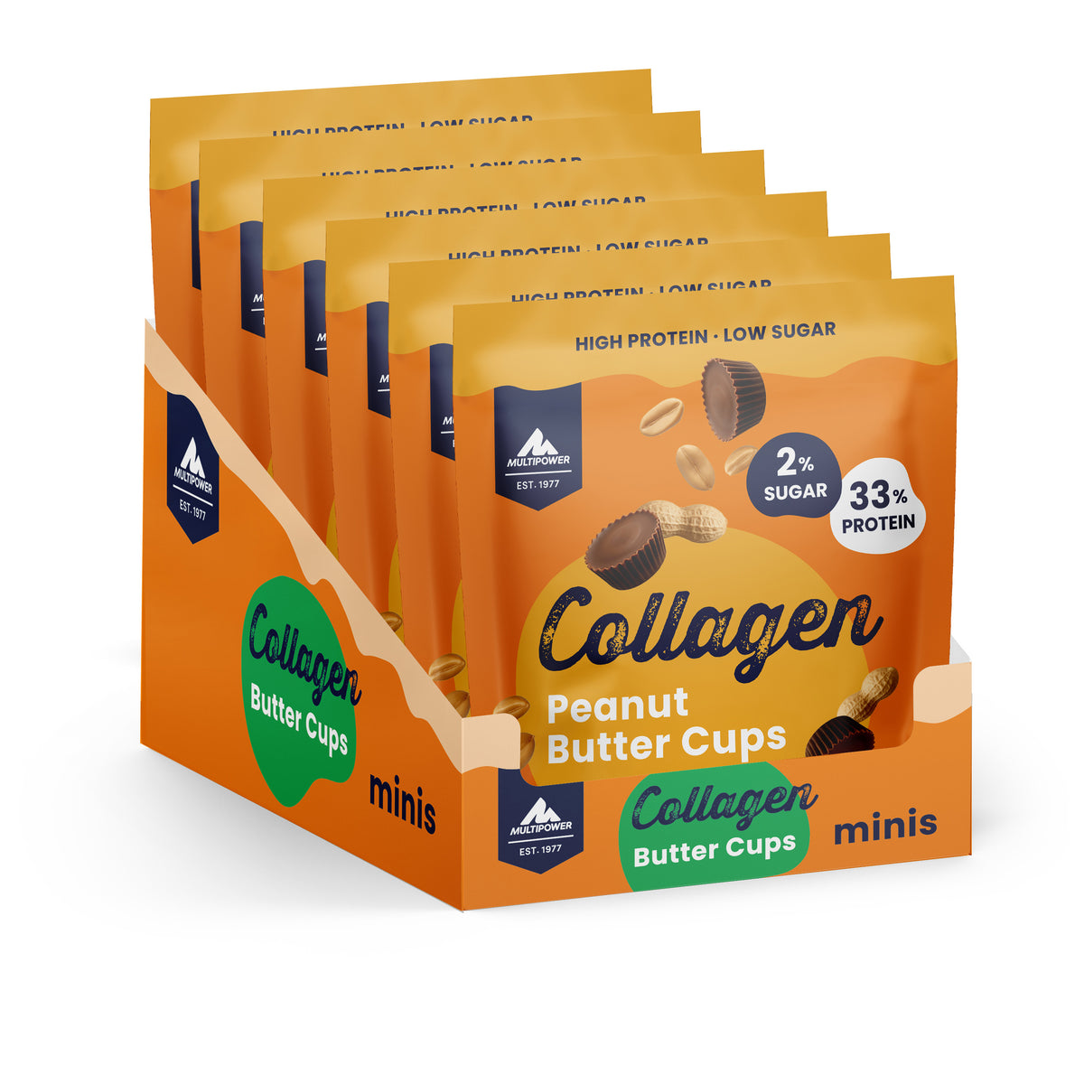 Collagen Cups (6x70g) Peanut Butter