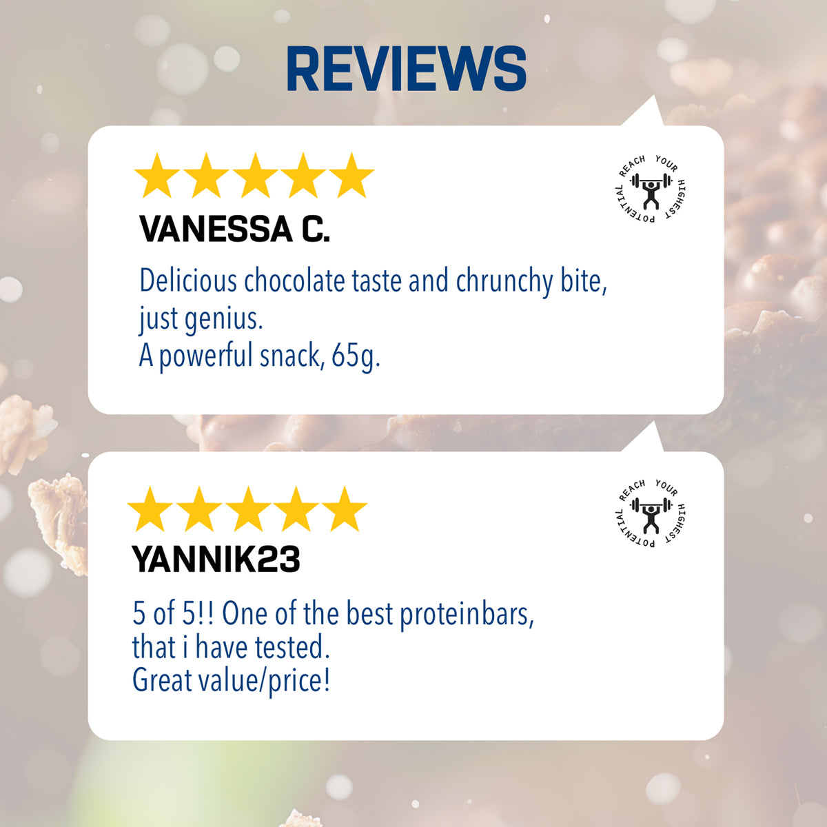 3 x Crunchy Protein Bar Deluxe (12x65g chacun)