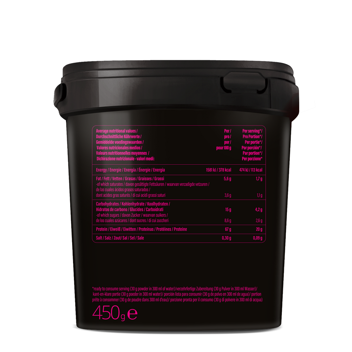Protéines Matcha Framboise (450g)