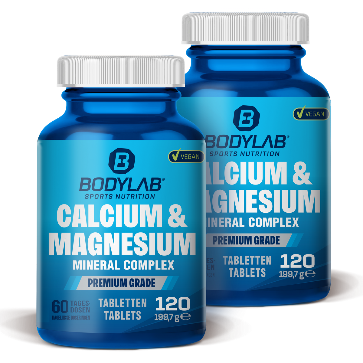 2 x Calcium + Magnesium Complex (120 Tabletten)