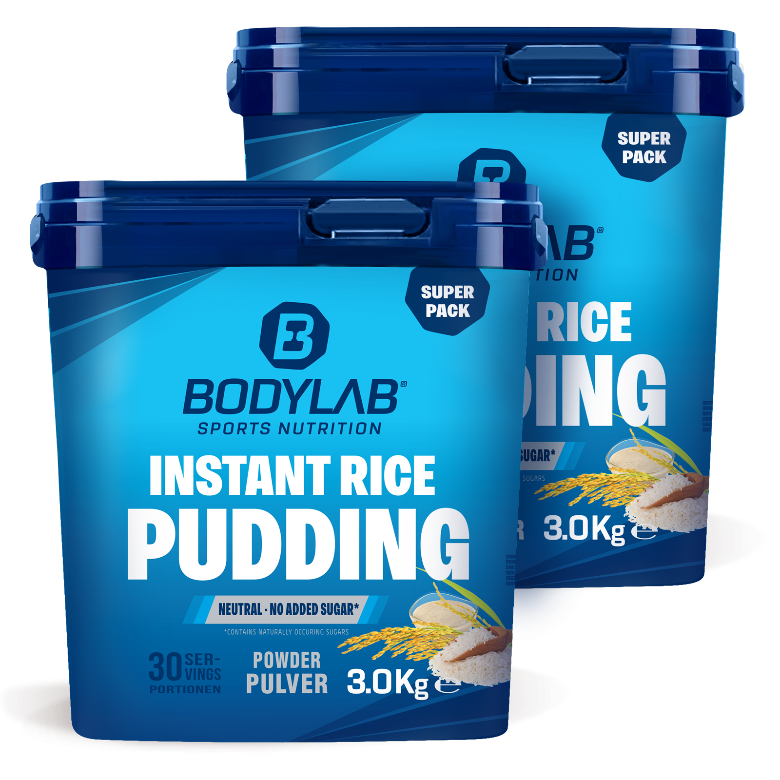 Pudding de riz instantané (2x3000g)