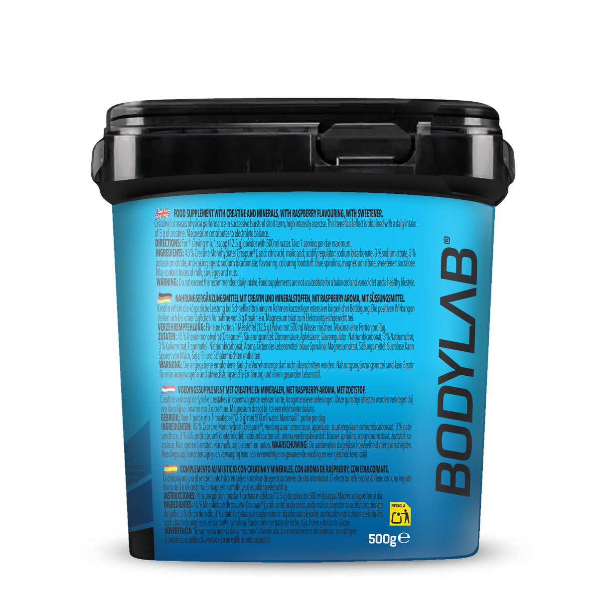 Boisson Électrolytes + Créatine (500g)