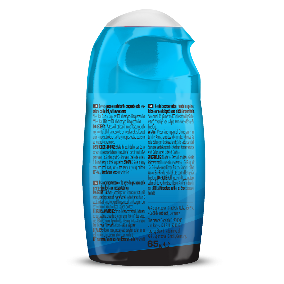 Sirop ZERO BOMB (65ml)