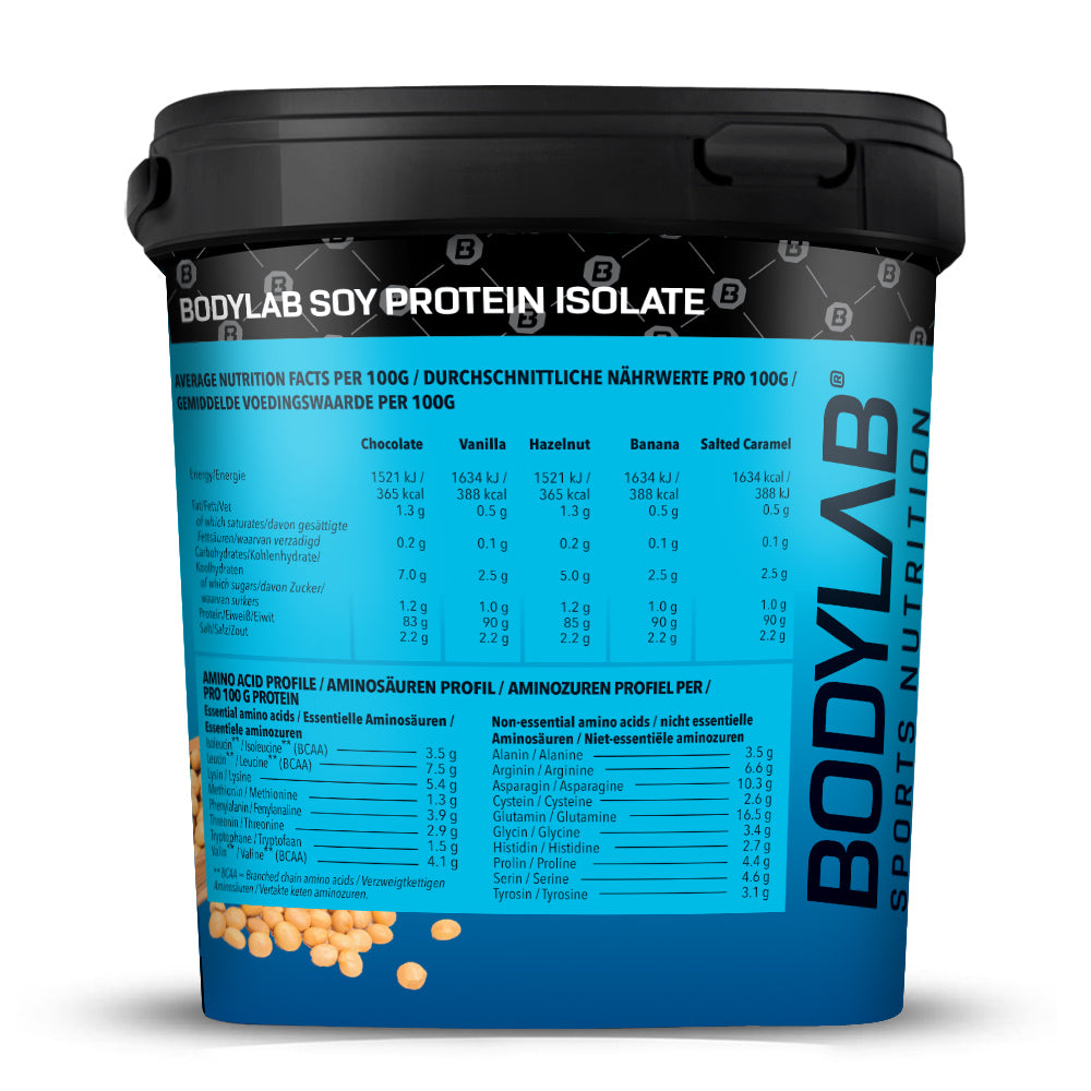 Isolat de protéines de soja (1000g)