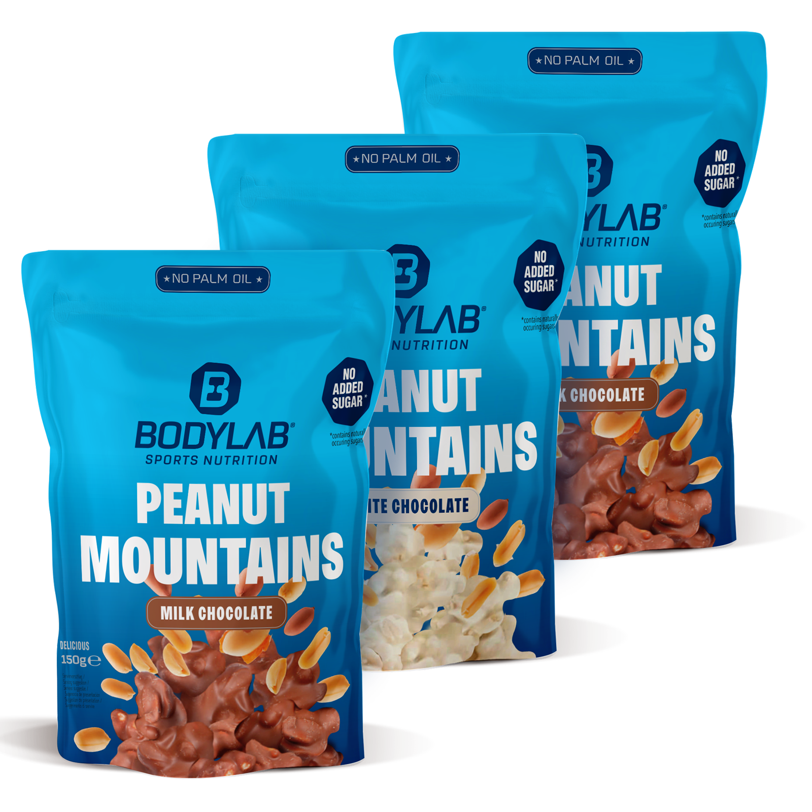 3 x Peanut Rockies (je 150g)