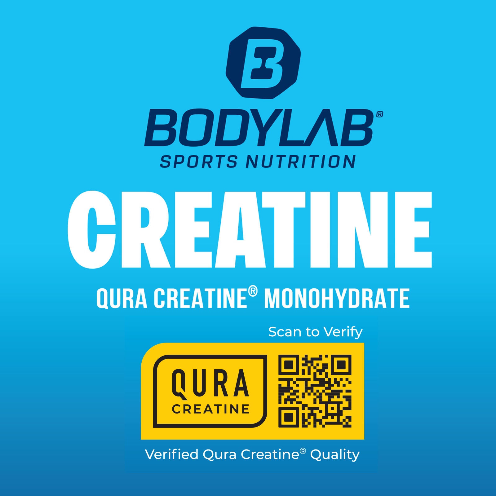 Créatine QURA™ Monohydrate (500g)