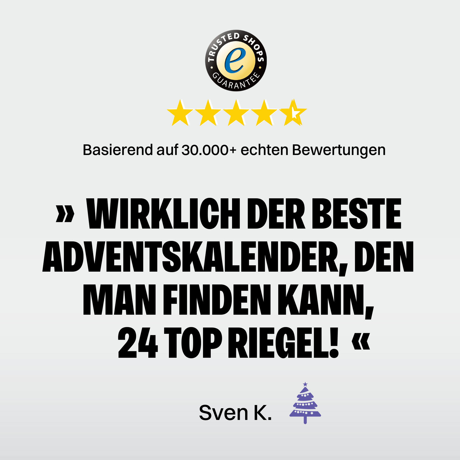 BODYLAB Adventskalender + GRATIS 1000 g Creatine Powder