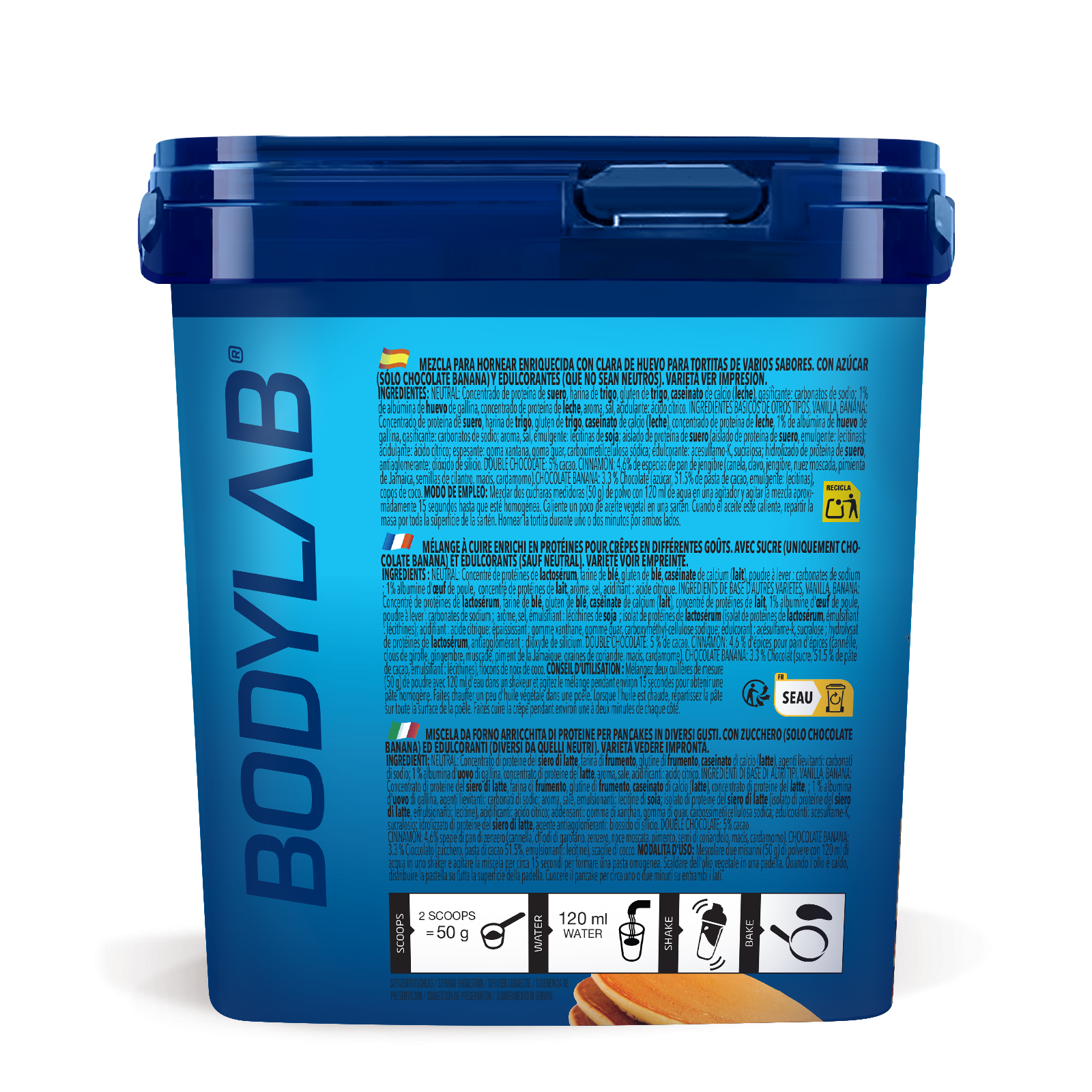 Protein-6 Pancakes (1000g)