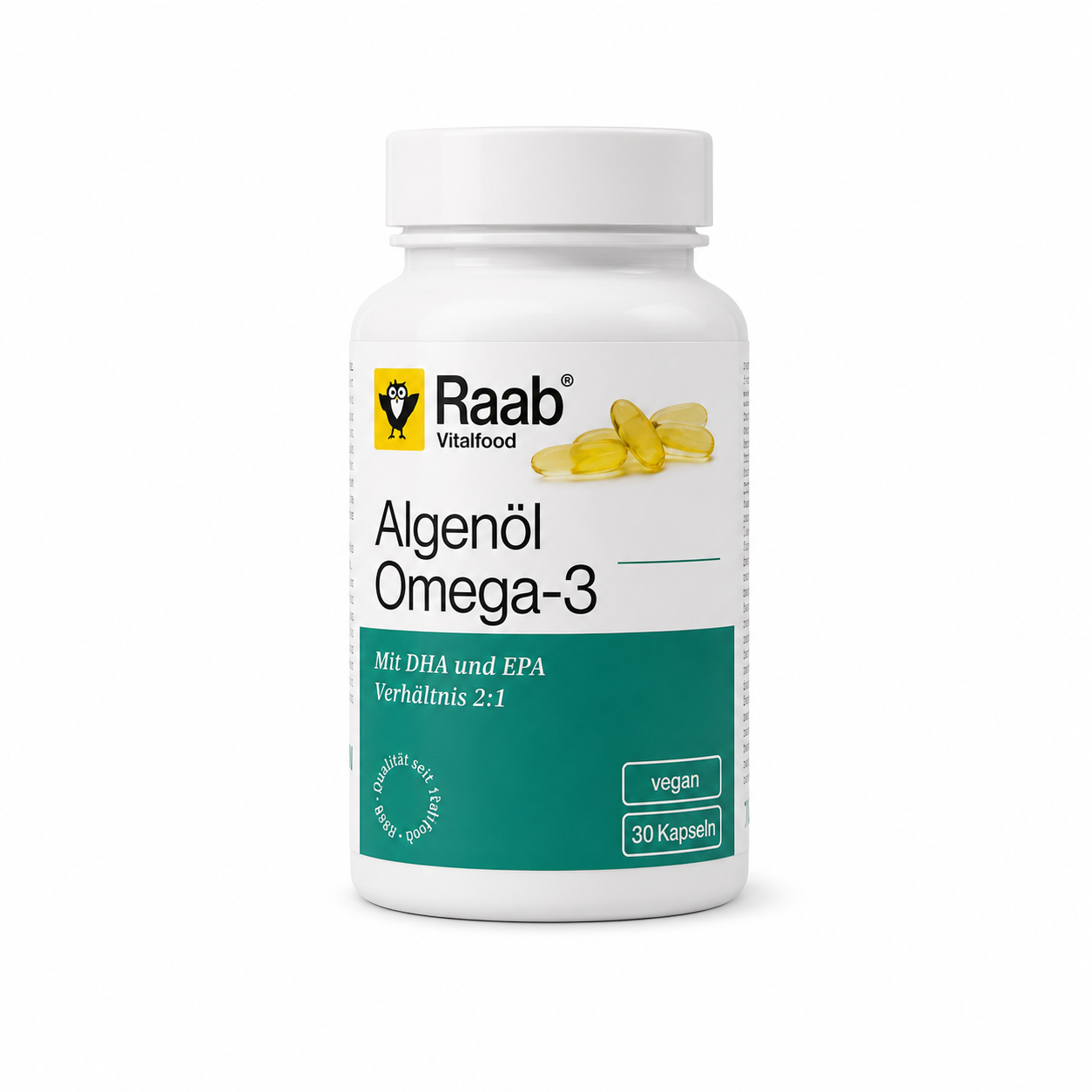 Huile d'algues Oméga-3 (30 capsules)