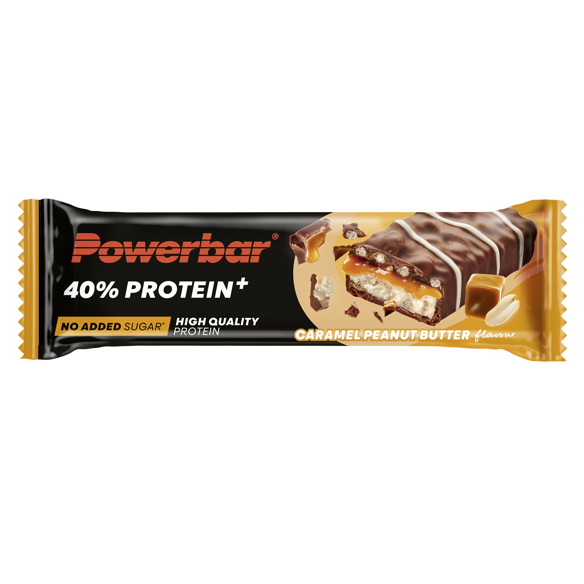 40% Protein+ Crisp (12x40g) Caramel Peanut Butter