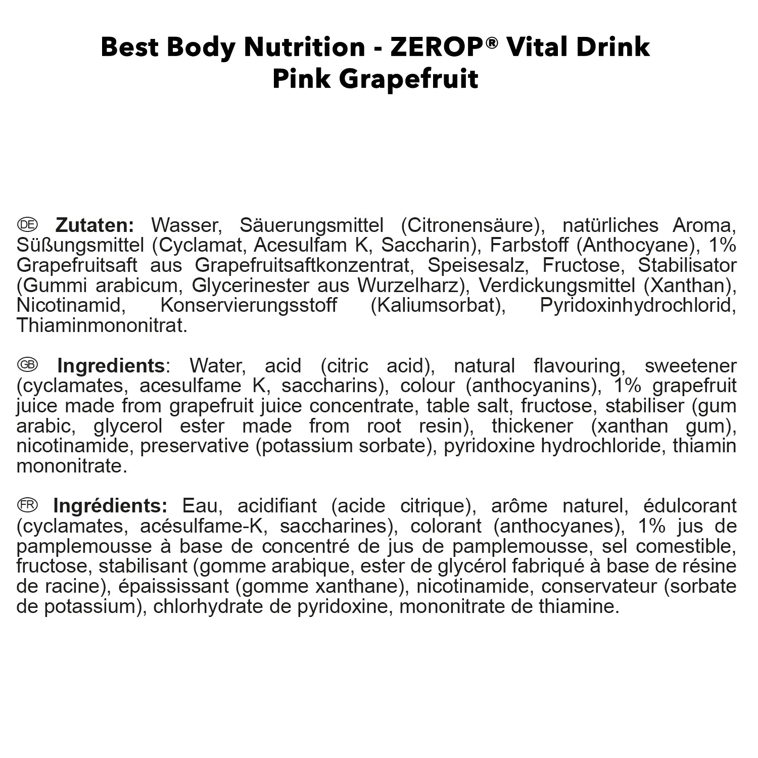 #Geschmack_Pink Grapefruit